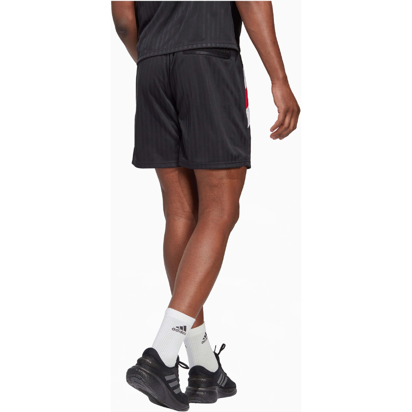 Adidas Men Manchester United Icon Shorts Black/White/Red