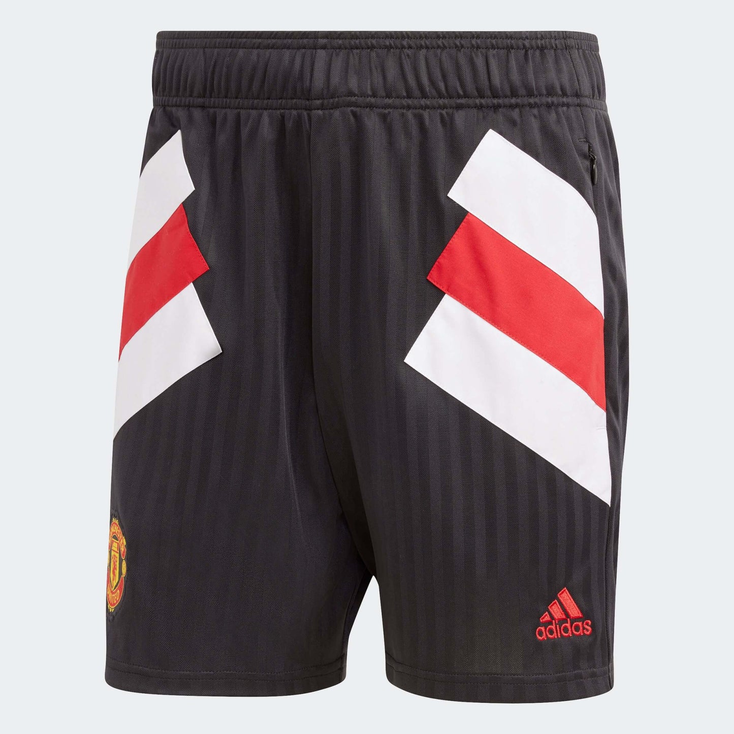 Adidas Men Manchester United Icon Shorts Black/White/Red
