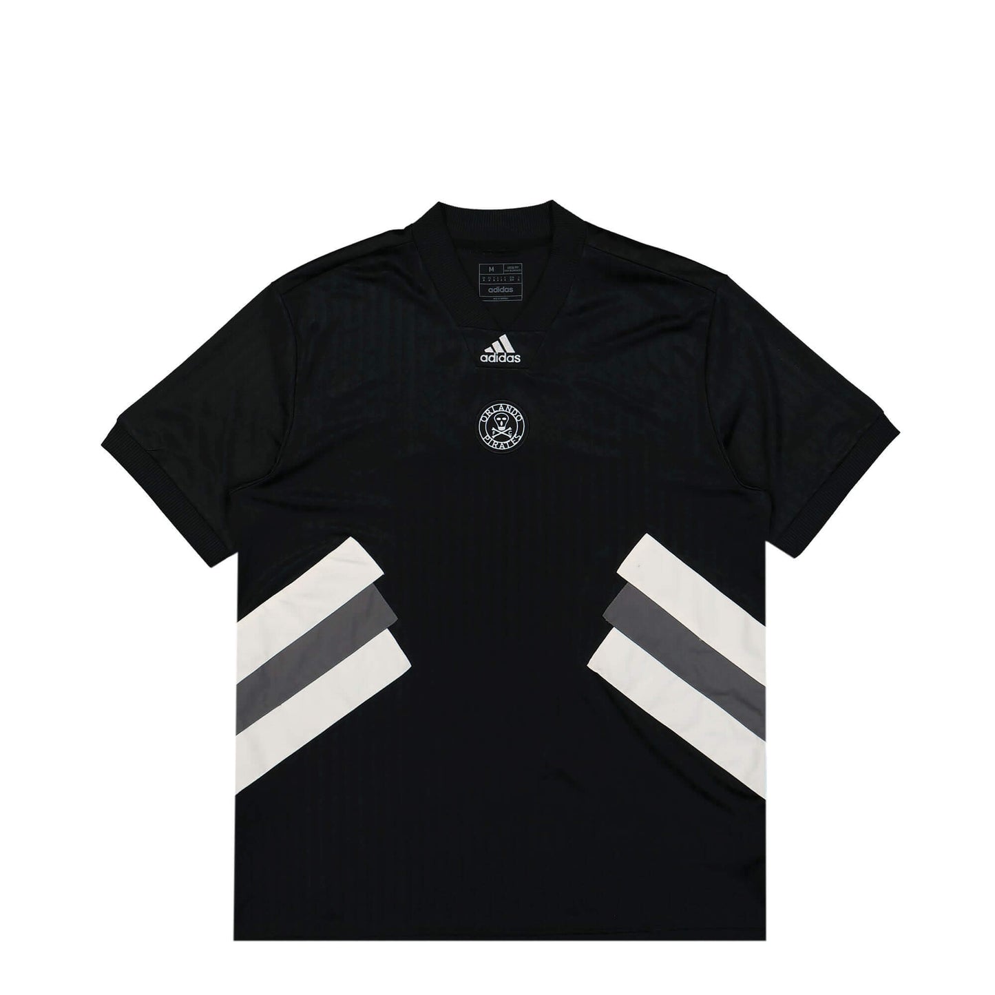Adidas Men Orlando Pirates Icon Jersey Black/Grey/White