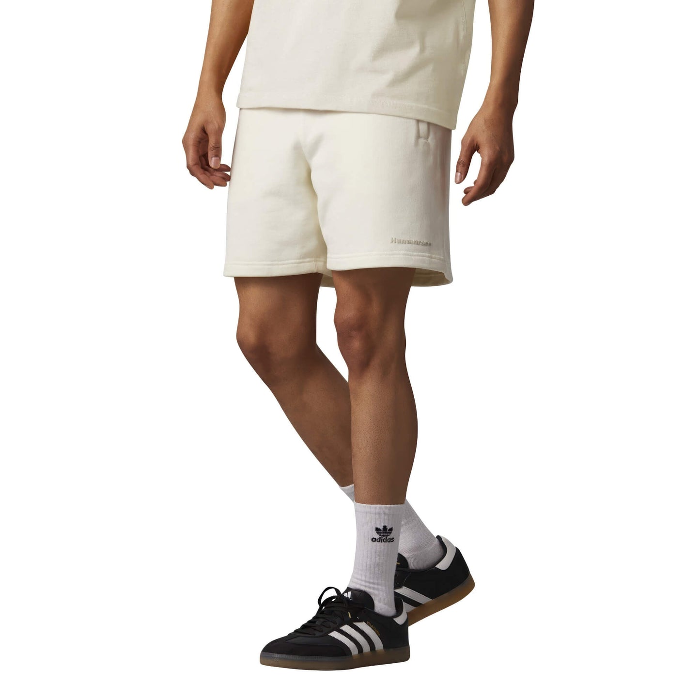 Adidas Men Pharrell Williams Basics Short White