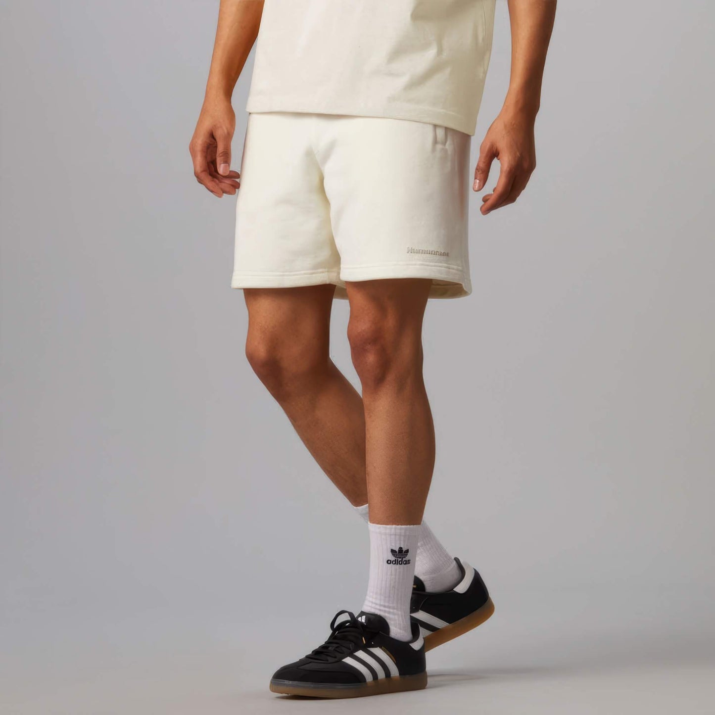Adidas Men Pharrell Williams Basics Short White