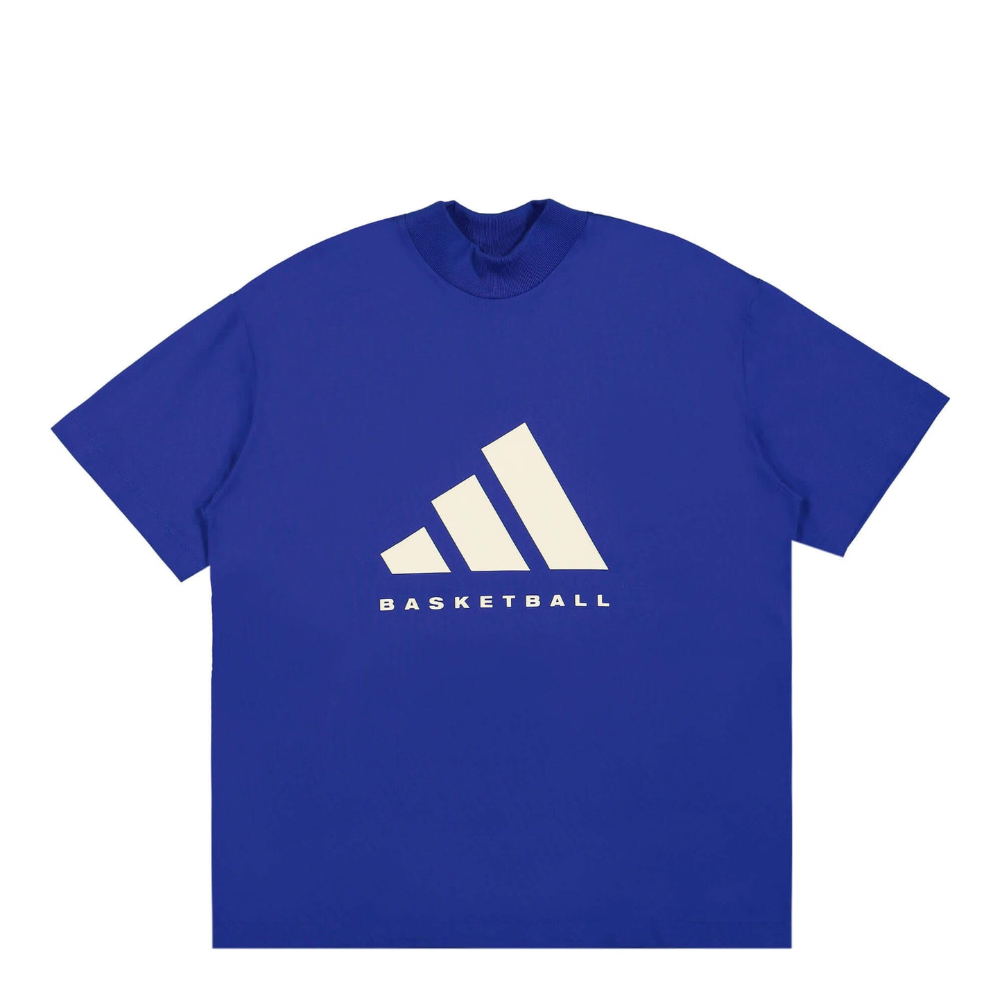 Adidas Unisex One Basketball Cotton Jersey T-Shirt Blue/White
