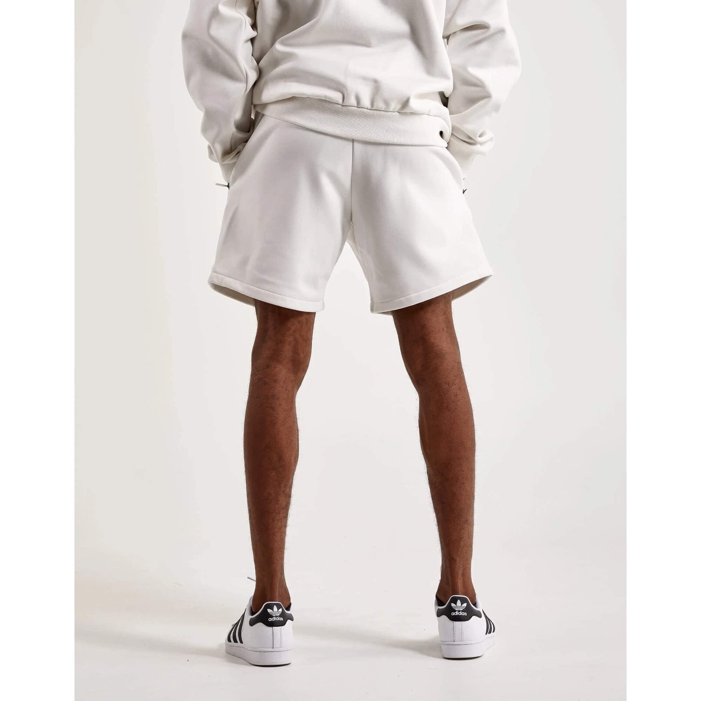 Adidas Unisex One Basketball Fleece Short White