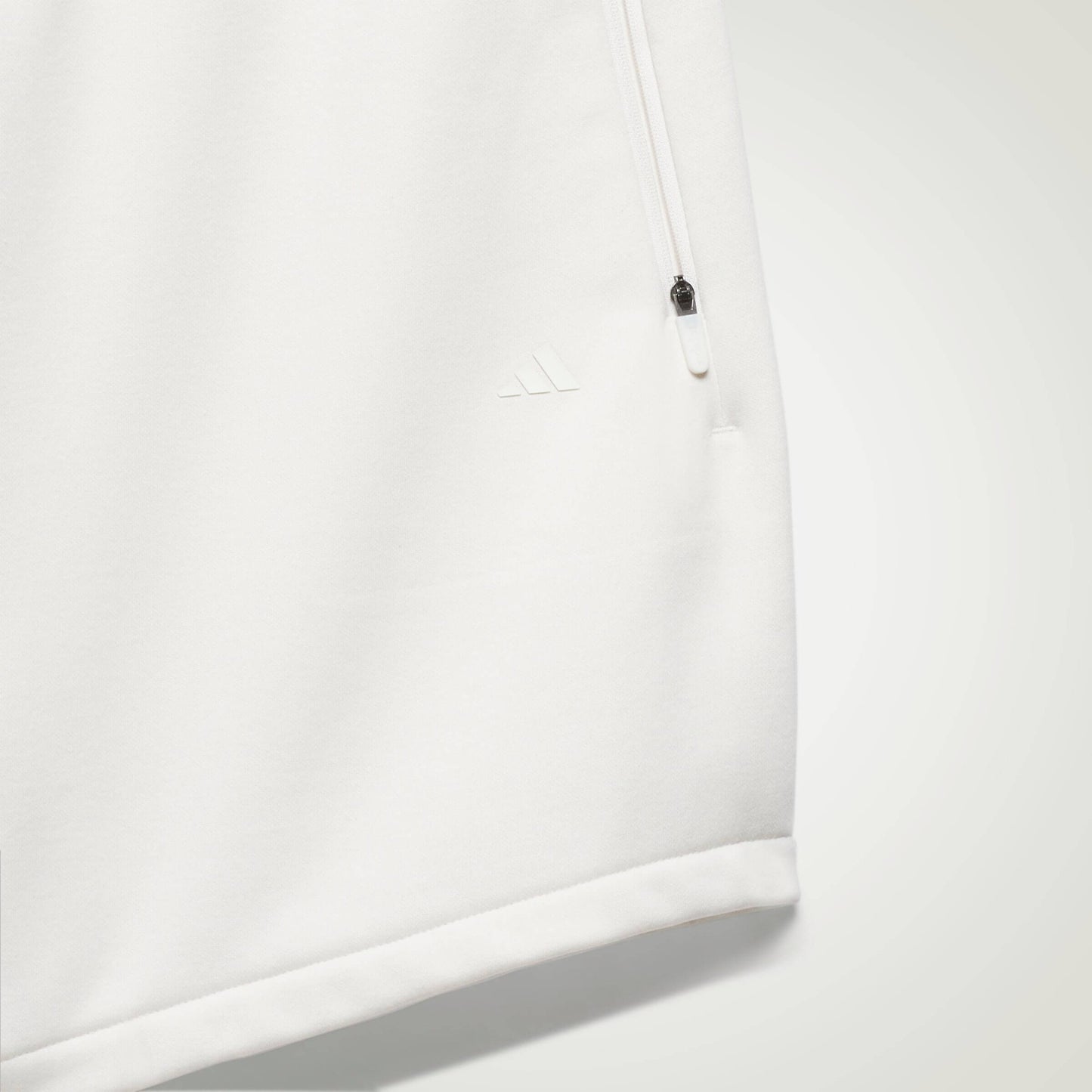 Adidas Unisex One Basketball Fleece Short White