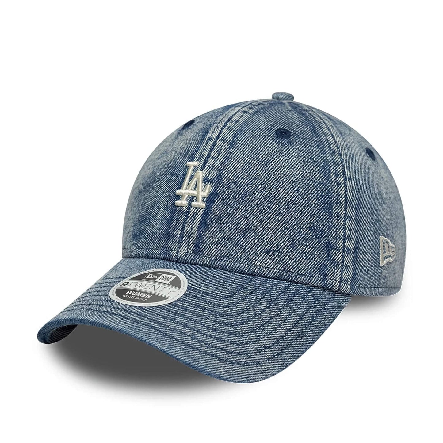 Dámska šiltovka NEW ERA LA Dodgers Womens MLB Denim Blue 9TWENTY Adjustable Cap riflová modrá