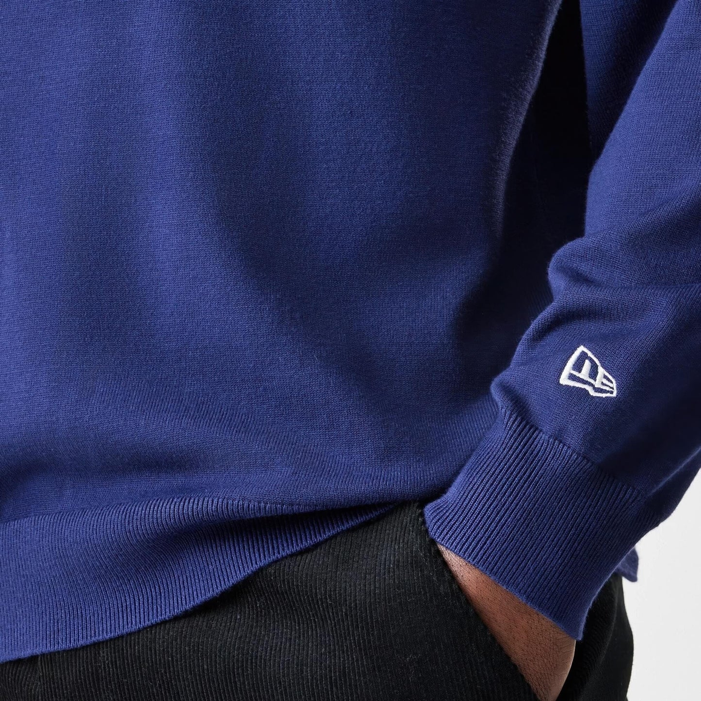 Sveter NEW ERA New York Yankees MLB Knit Navy Rugby Shirt tmavomodrý