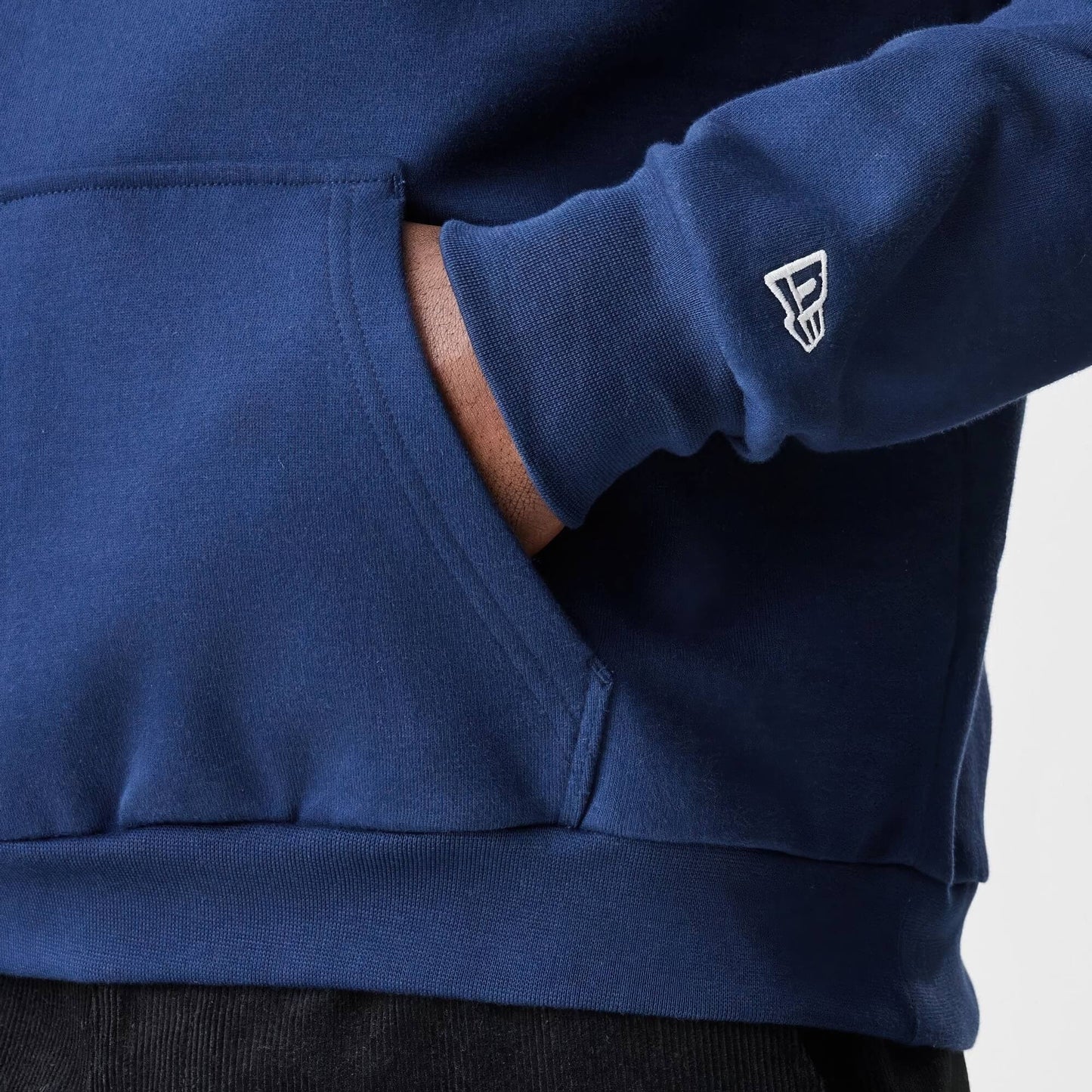 Mikina NEW ERA New York Yankees MLB Script Navy Oversized Pullover Hoodie tmavomodrá