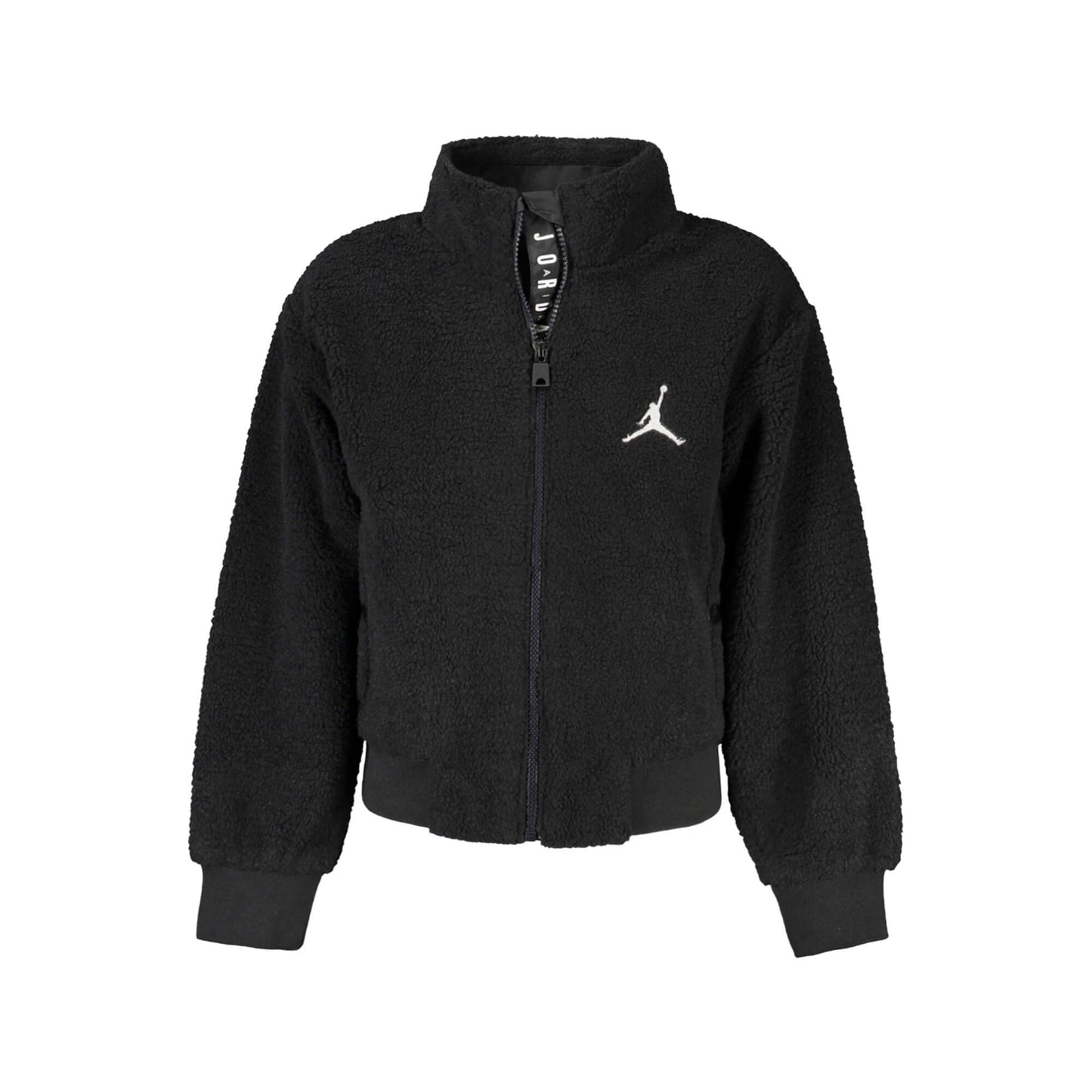 Dievčenská bunda JORDAN Jumpman Sherpa jacket čierna