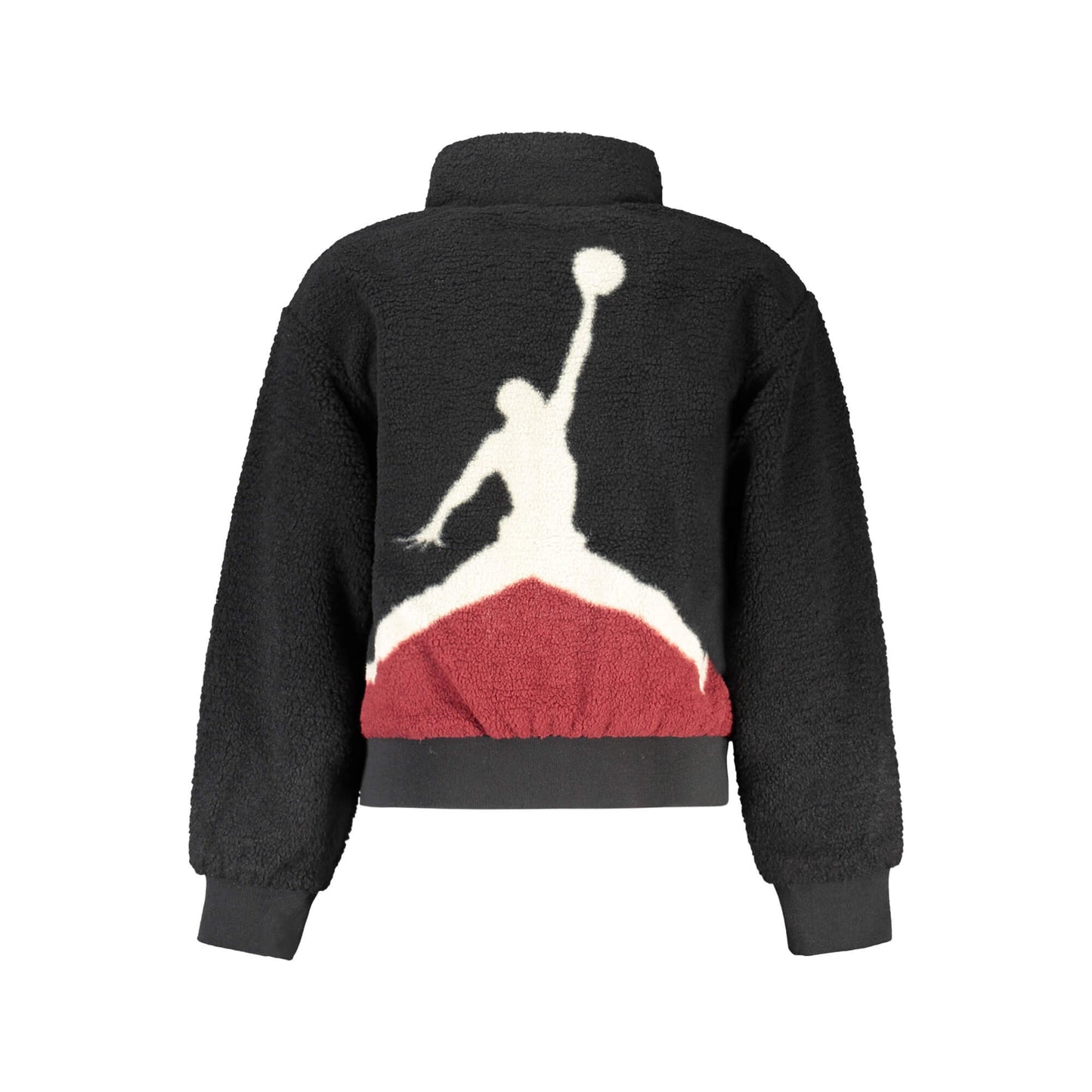Dievčenská bunda JORDAN Jumpman Sherpa jacket čierna