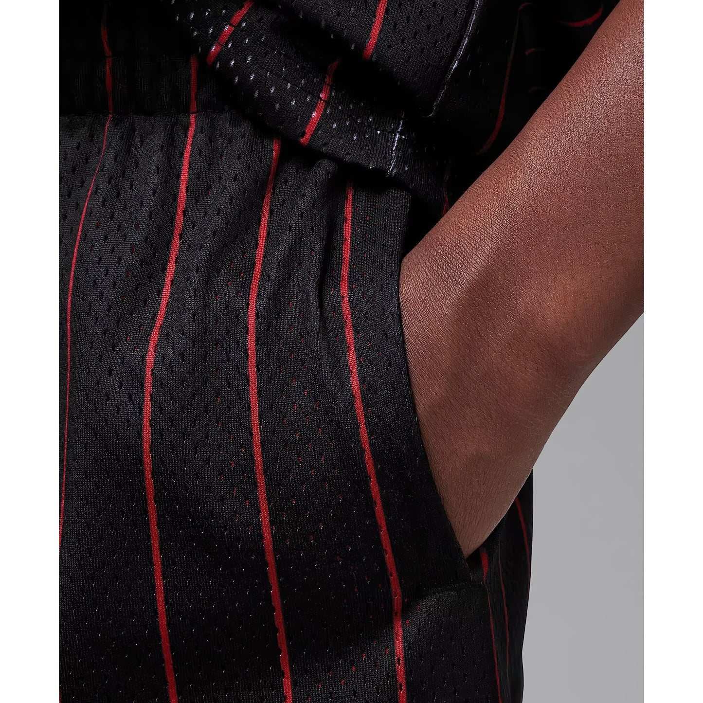 Detské šortky JORDAN Play Off Game shorts červno-čierne