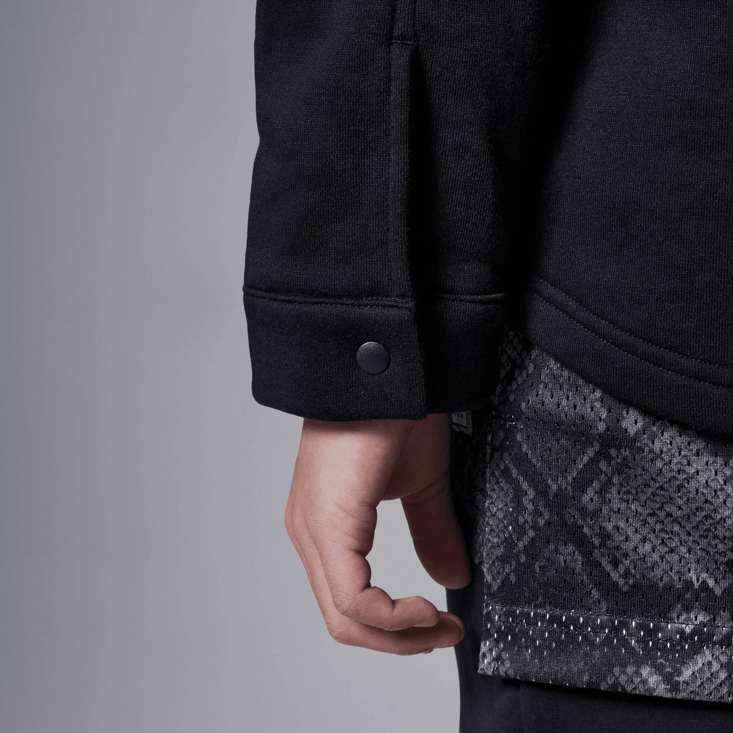 Detská bunda JORDAN Court of Legends čierna