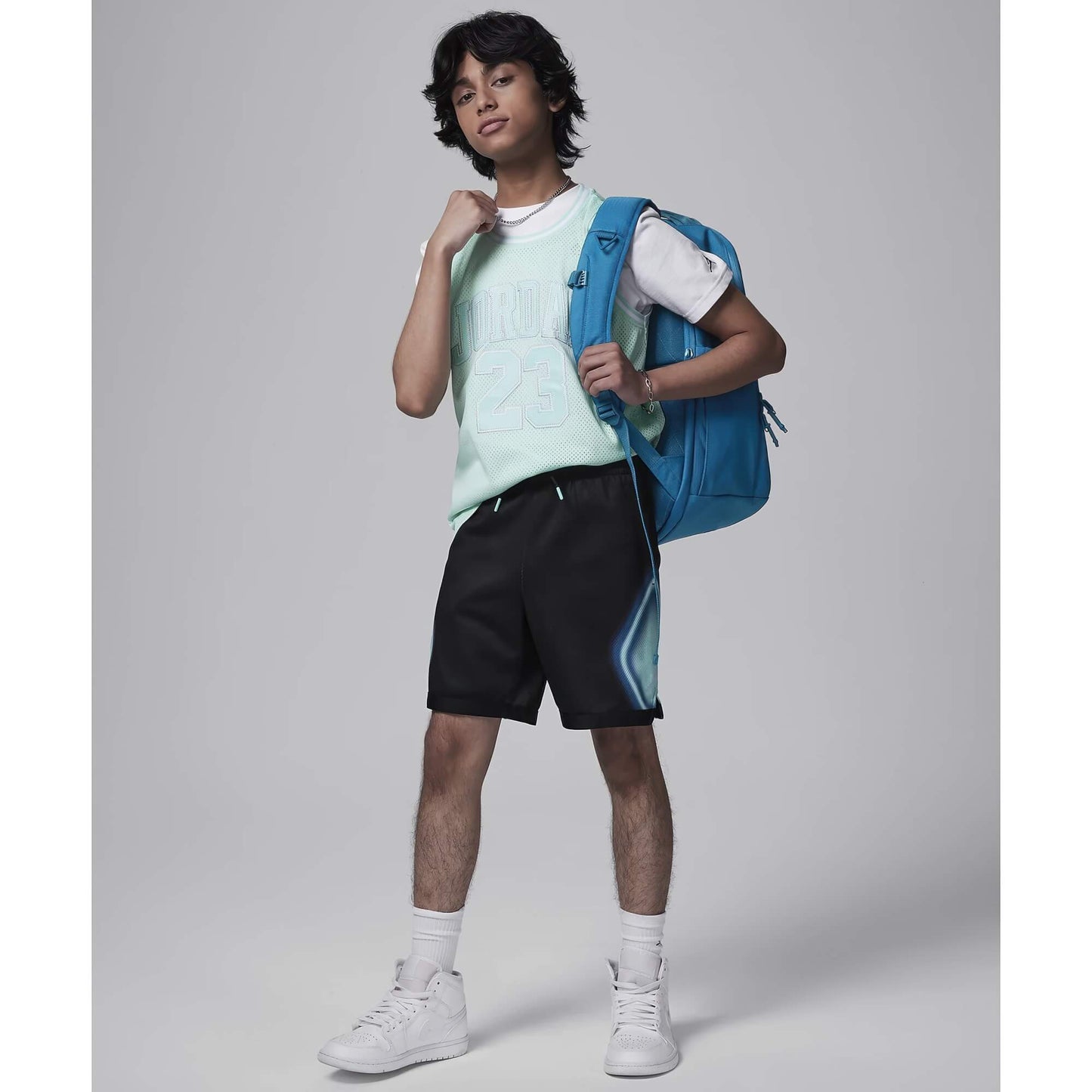 Detské šortky JORDAN Air Heat Map Diamont Short čierne