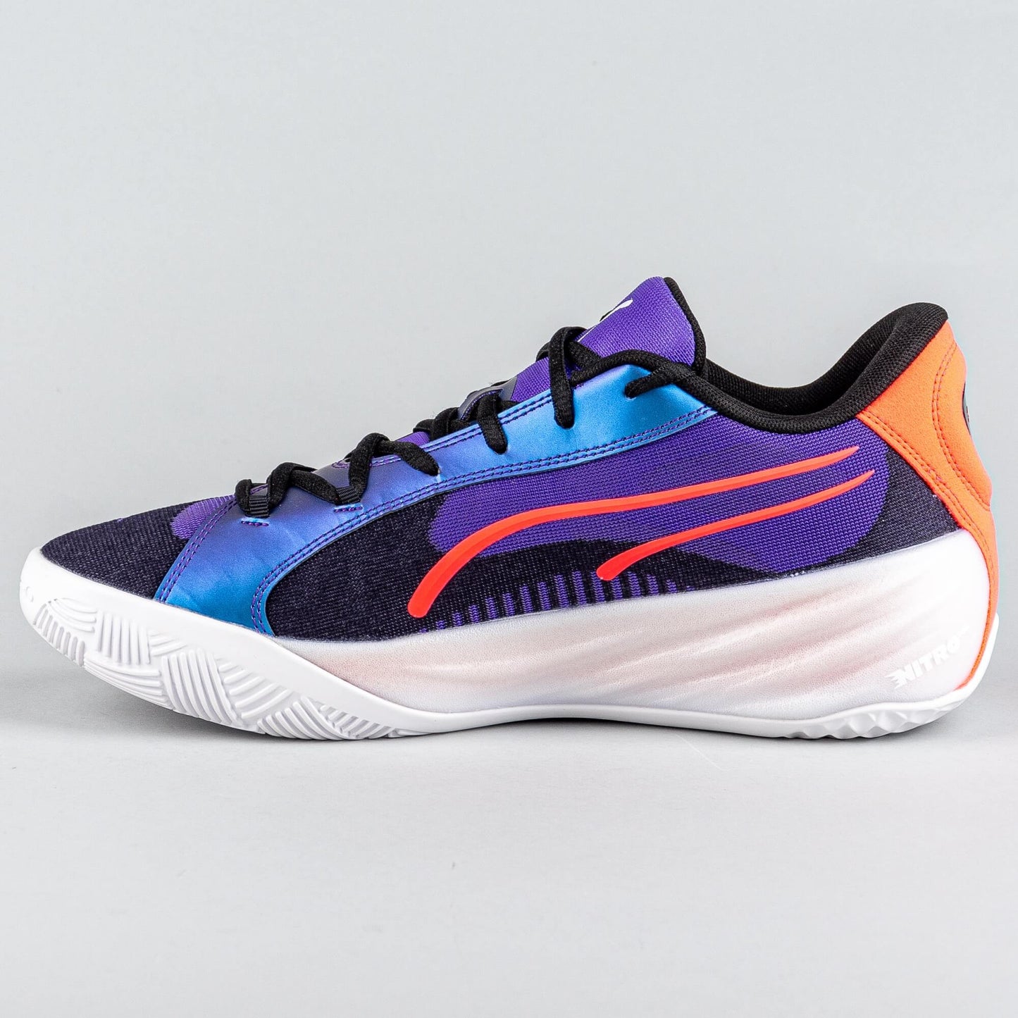 Basketbalové tenisky Puma All-Pro Nitro Shoe Violet/Black/Pink Alert