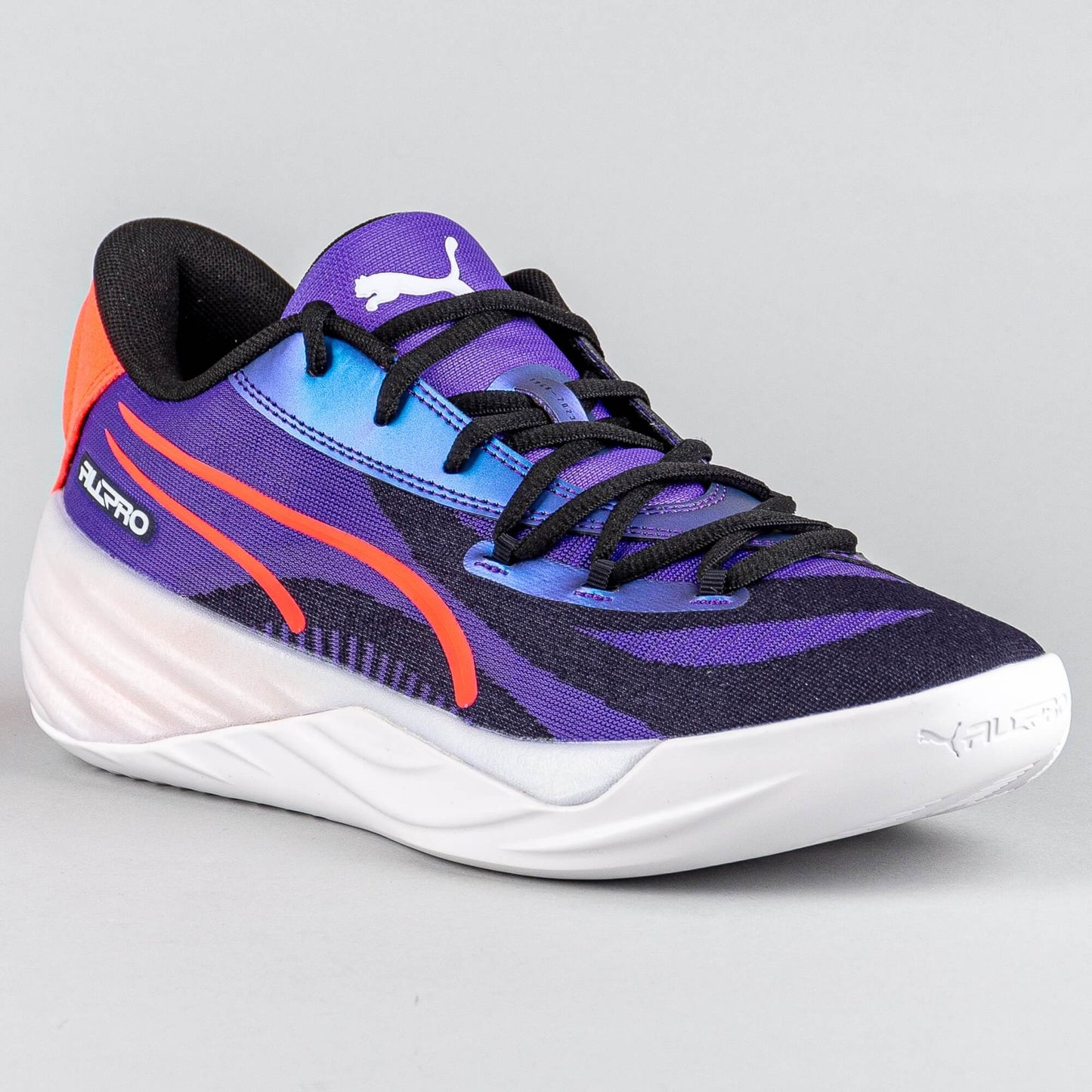 Basketbalové tenisky Puma All-Pro Nitro Shoe Violet/Black/Pink Alert