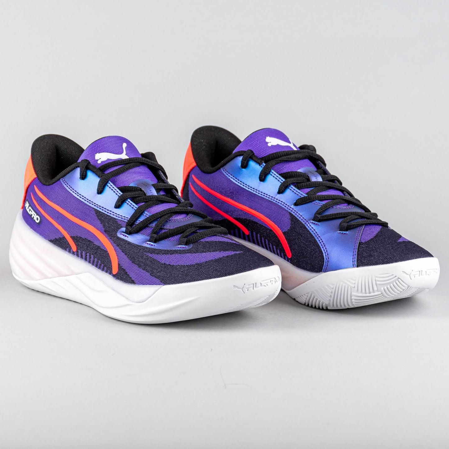 Basketbalové tenisky Puma All-Pro Nitro Shoe Violet/Black/Pink Alert