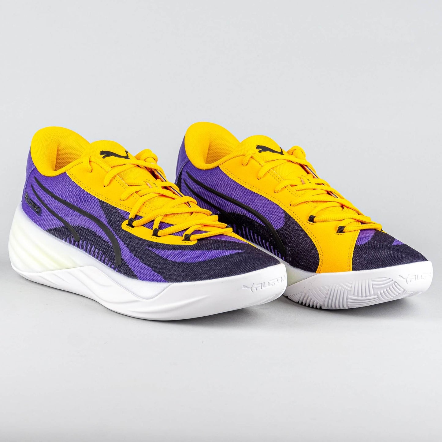 Basketbalové tenisky Puma All-Pro Nitro Shoe Team Violet/Yellow Sizzle/White