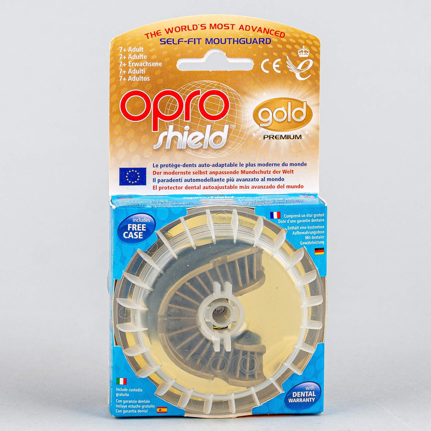 Chránič zubov Opro Shield Gold Premium Black/Gold