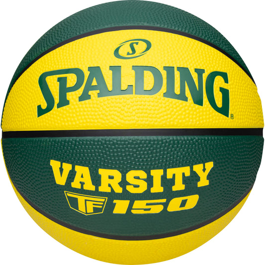 Basketbalová lopta Spalding Varsity TF-150 Basketball Green Yellow veľkosť 7
