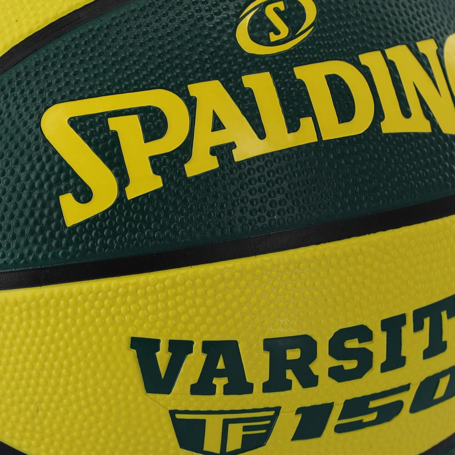 Basketbalová lopta Spalding Varsity TF-150 Basketball Green Yellow veľkosť 7