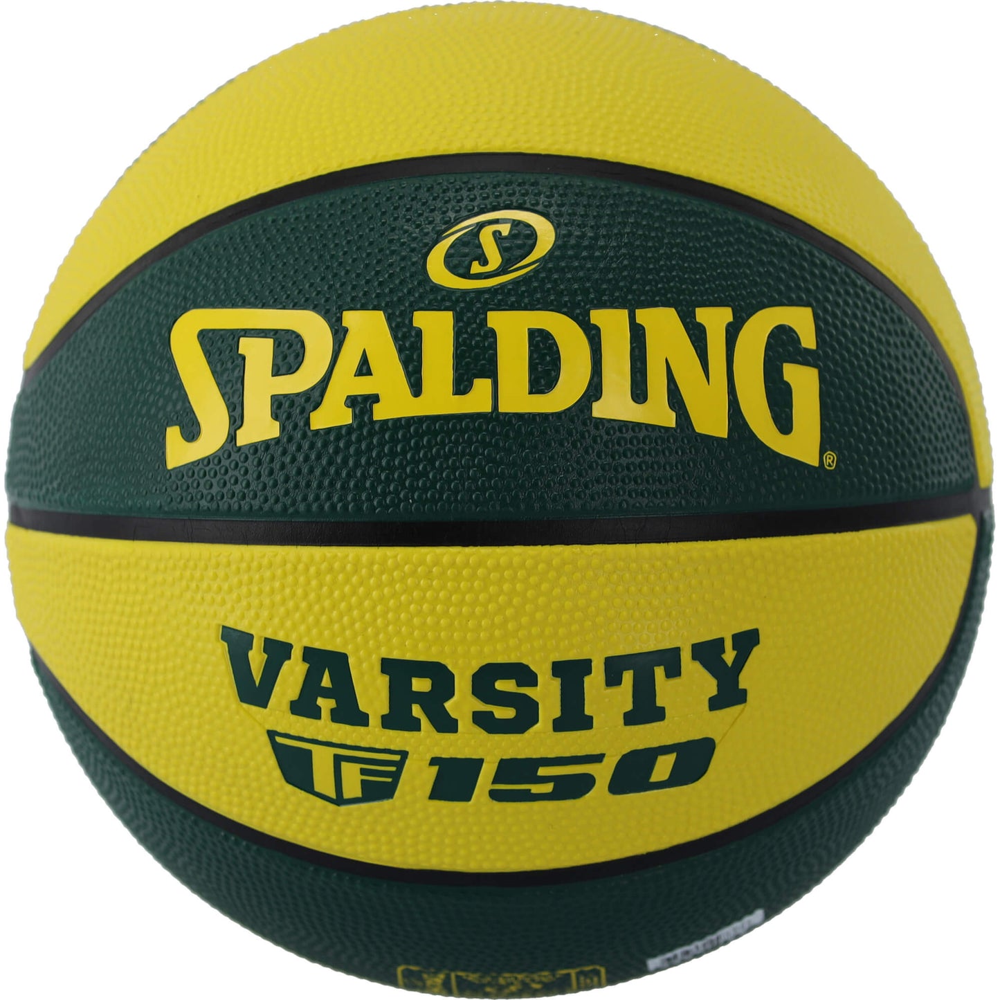 Basketbalová lopta Spalding Varsity TF-150 Basketball Green Yellow veľkosť 7