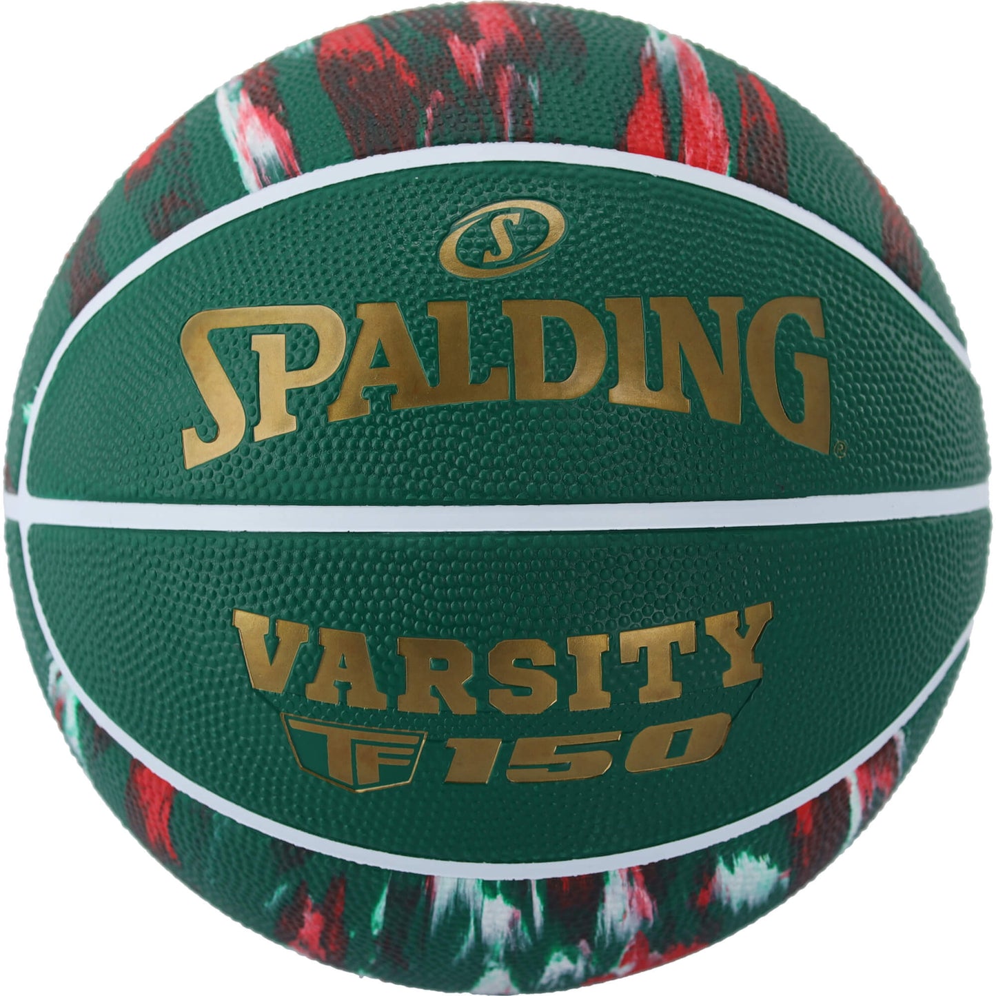 Basketbalová lopta Spalding Varsity TF-150 Basketball Green Marble veľkosť 7