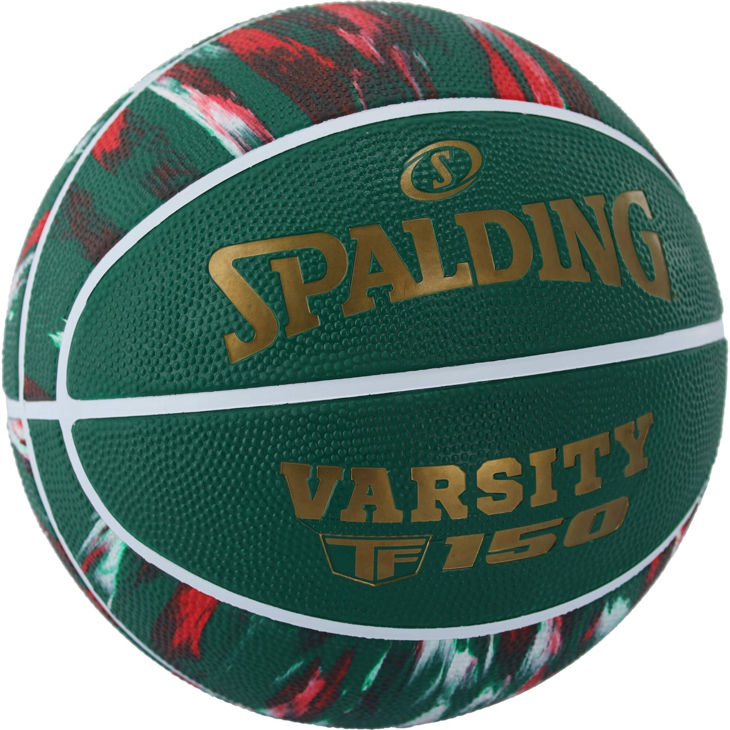 Basketbalová lopta Spalding Varsity TF-150 Basketball Green Marble veľkosť 7