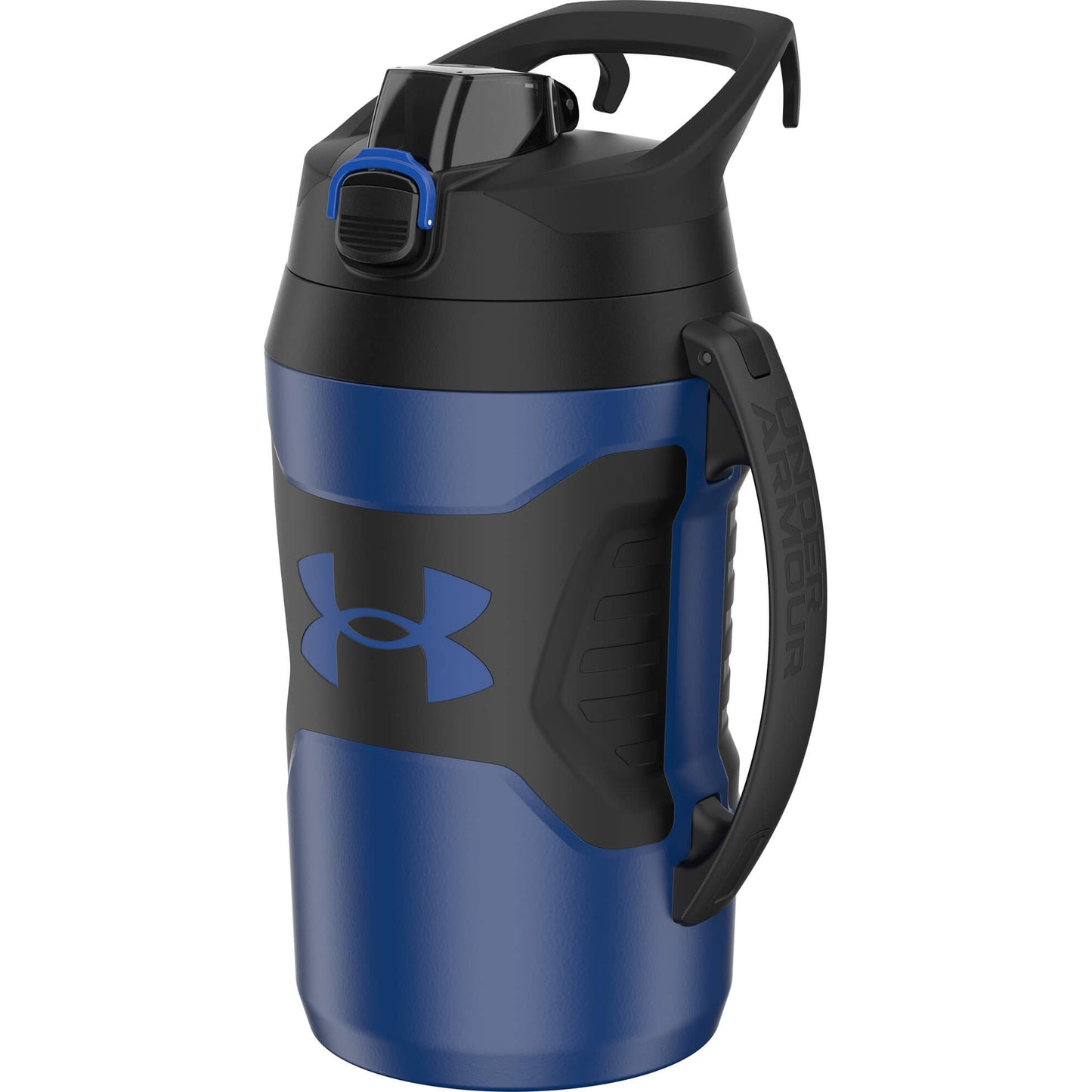 Športová fľaša Under Armour UA 64oz Playmaker Jug Royal/Black - 1.9L tmavomodrá