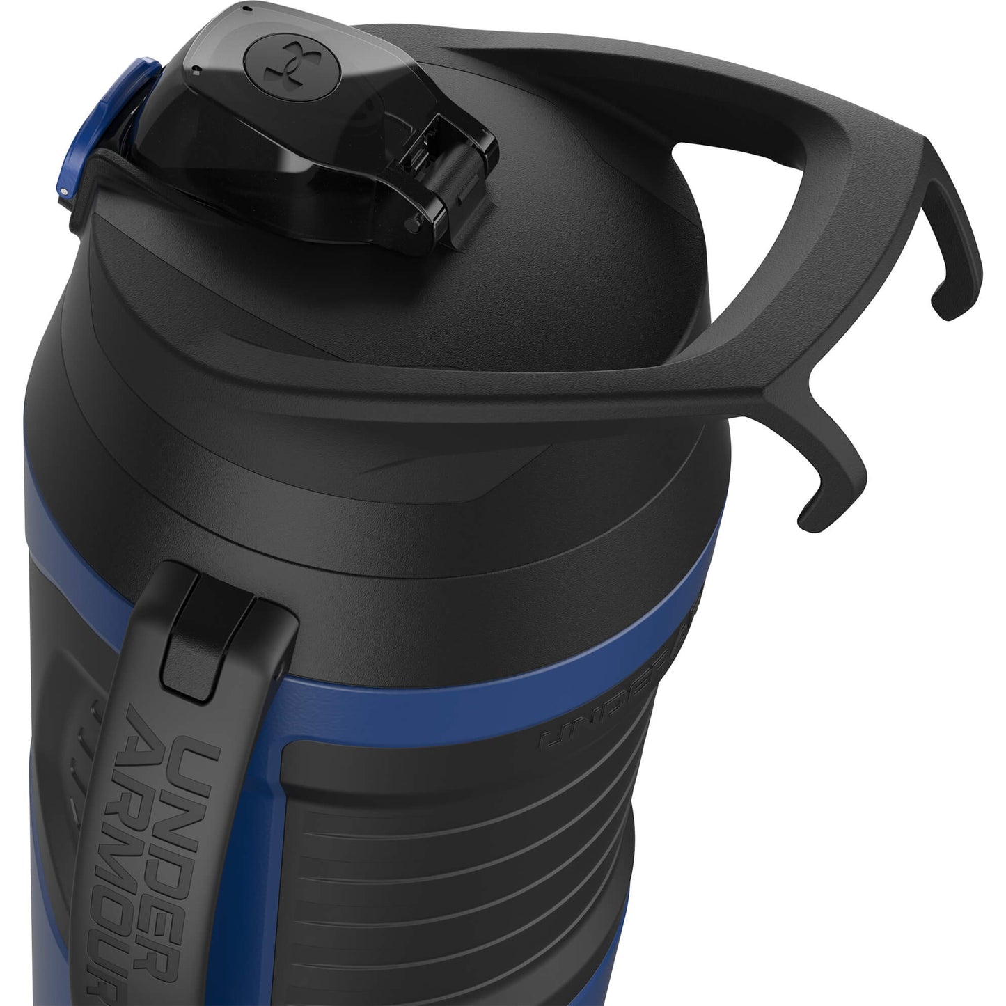 Športová fľaša Under Armour UA 64oz Playmaker Jug Royal/Black - 1.9L tmavomodrá