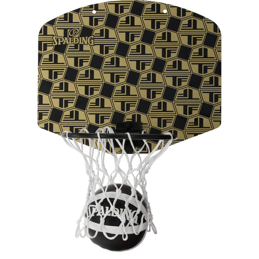 Mini basketbalový kôš Spalding TF-Micro Mini Backboard Set Black/Gold