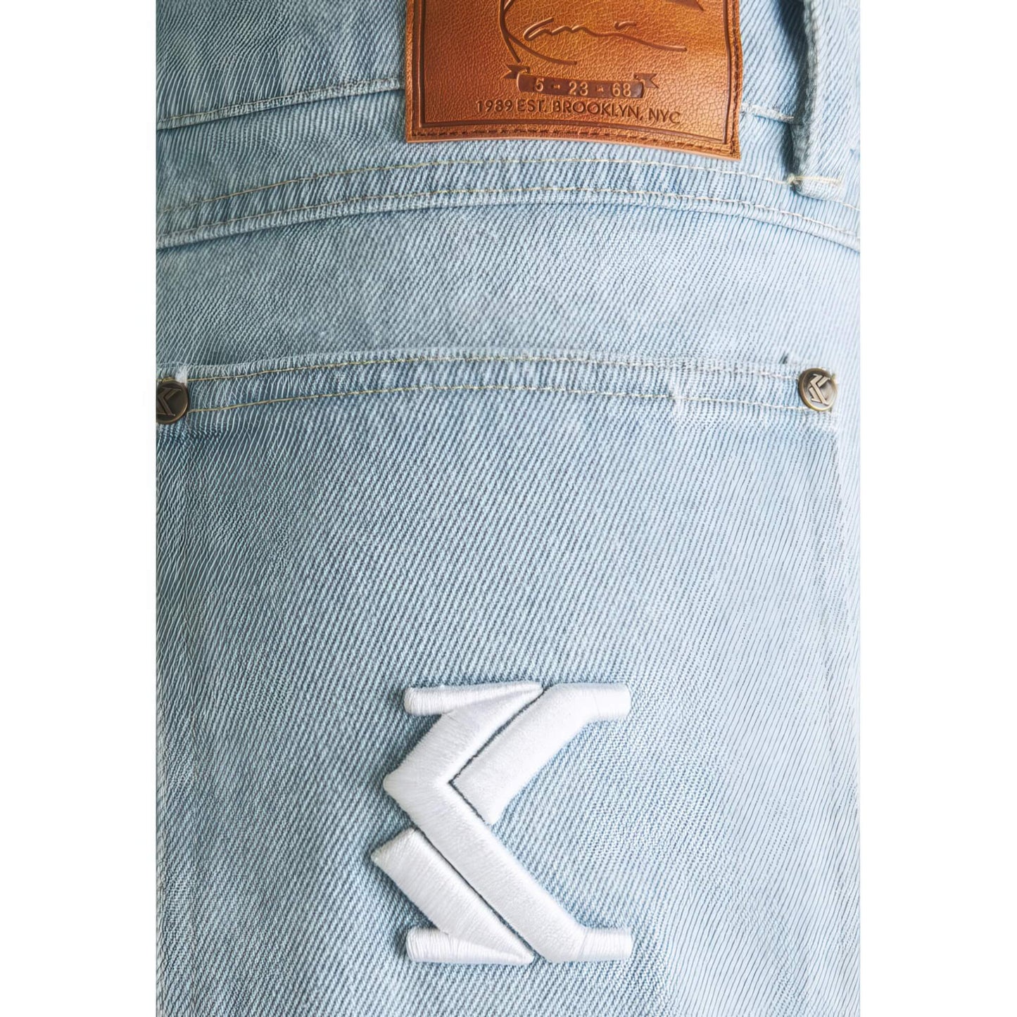 Karl Kani KK Retro Cargo Shorts light blue