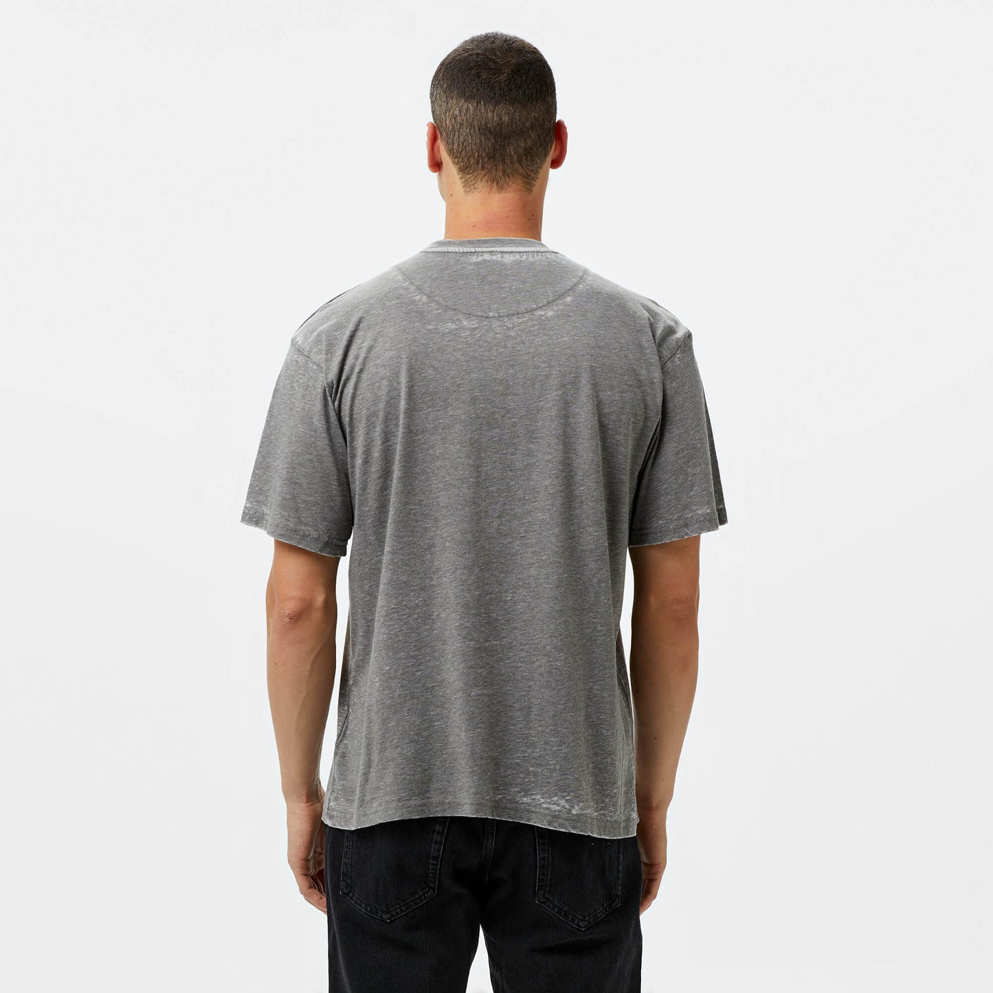 Karl Kani Serif Burnout Tee anthracite
