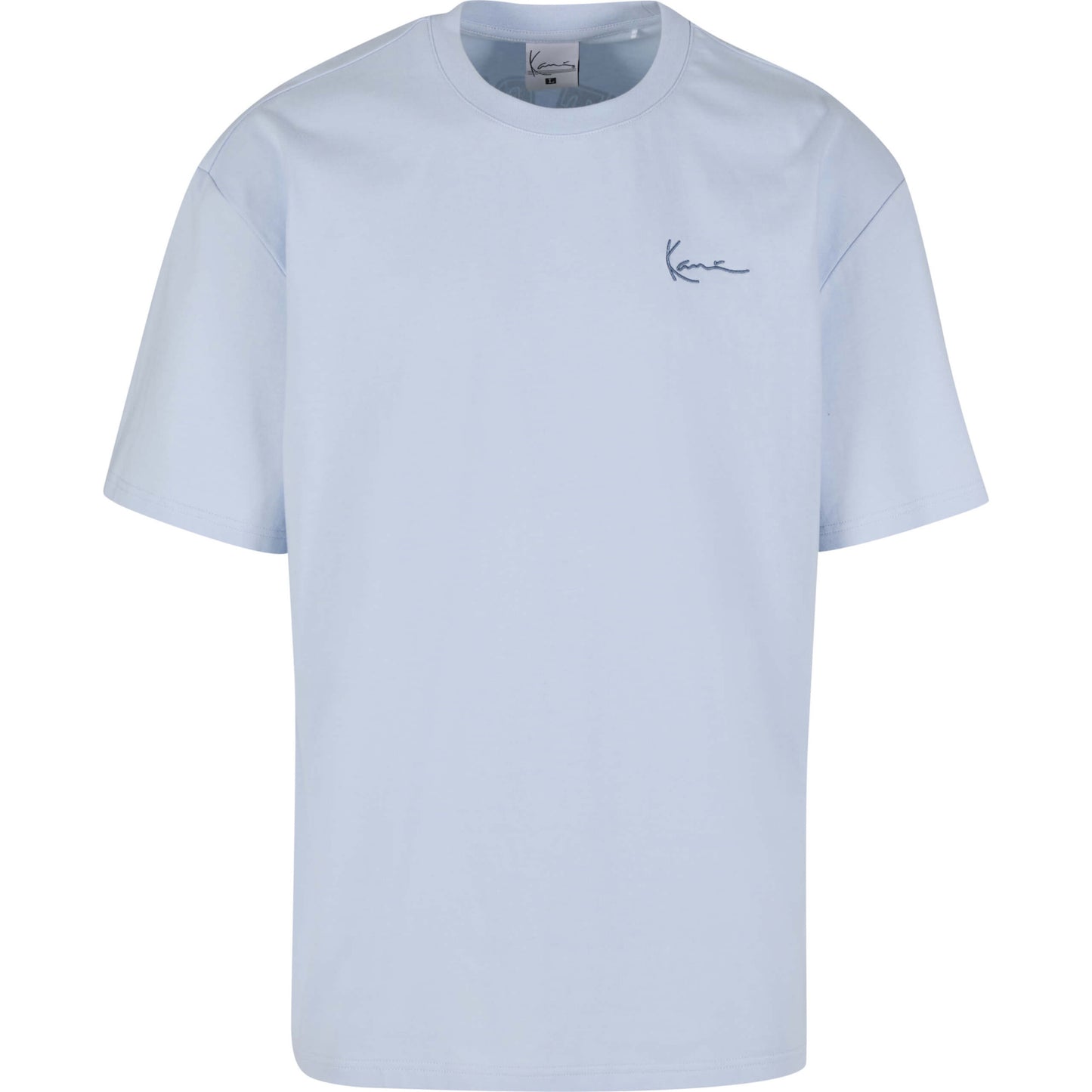 Tričko Karl Kani Signature Oversized T-Shirt bledomodré