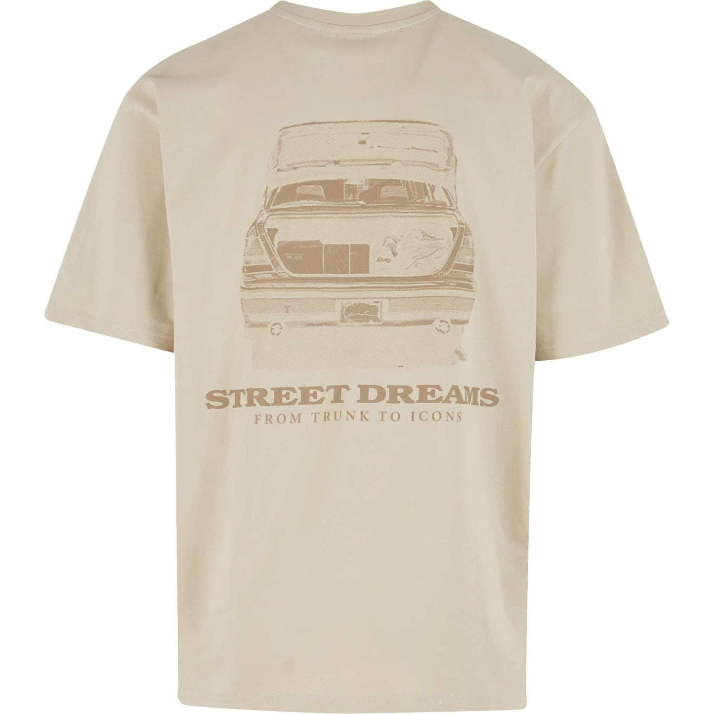 Pánske tričko Karl Kani Slogan Boxy T-Shirt béžové