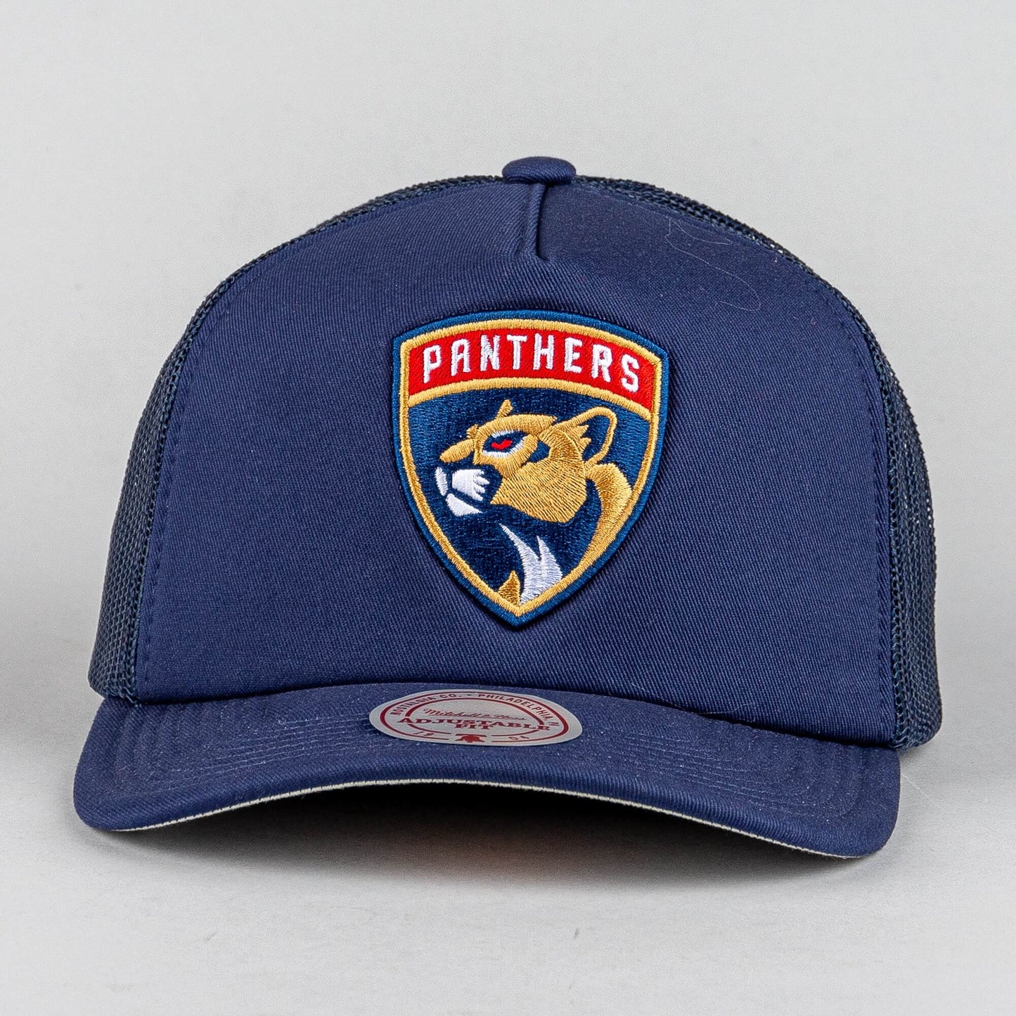 Šiltovka Mitchell & Ness NHL Evergreen Trucker Florida Panthers tmavomodrá