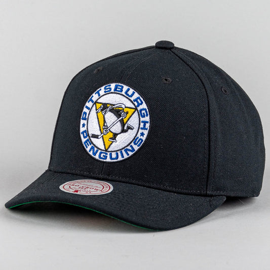 Šiltovka Mitchell & Ness NHL Pittsburgh Penguins Team Ground 2.0 Pro Snapback čierna