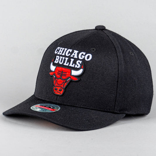 Šiltovka Mitchell & Ness snapback Chicago Bulls Team Logo High Crown Red čierna