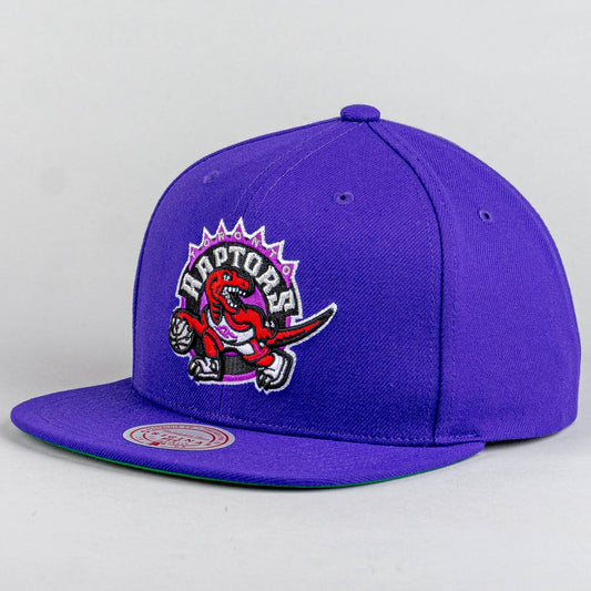 Šiltovka Mitchell & Ness NBA Conference Patch Snapback HWC Toronto Raptors fialová