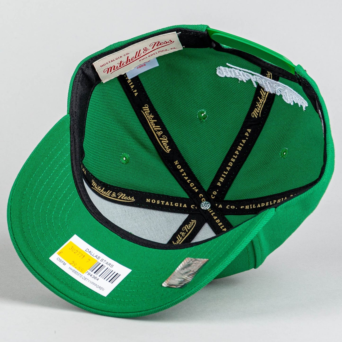 Šiltovka Mitchell & Ness NHL Dallas Stars Team Ground 2.0 Pro Snapback zelená