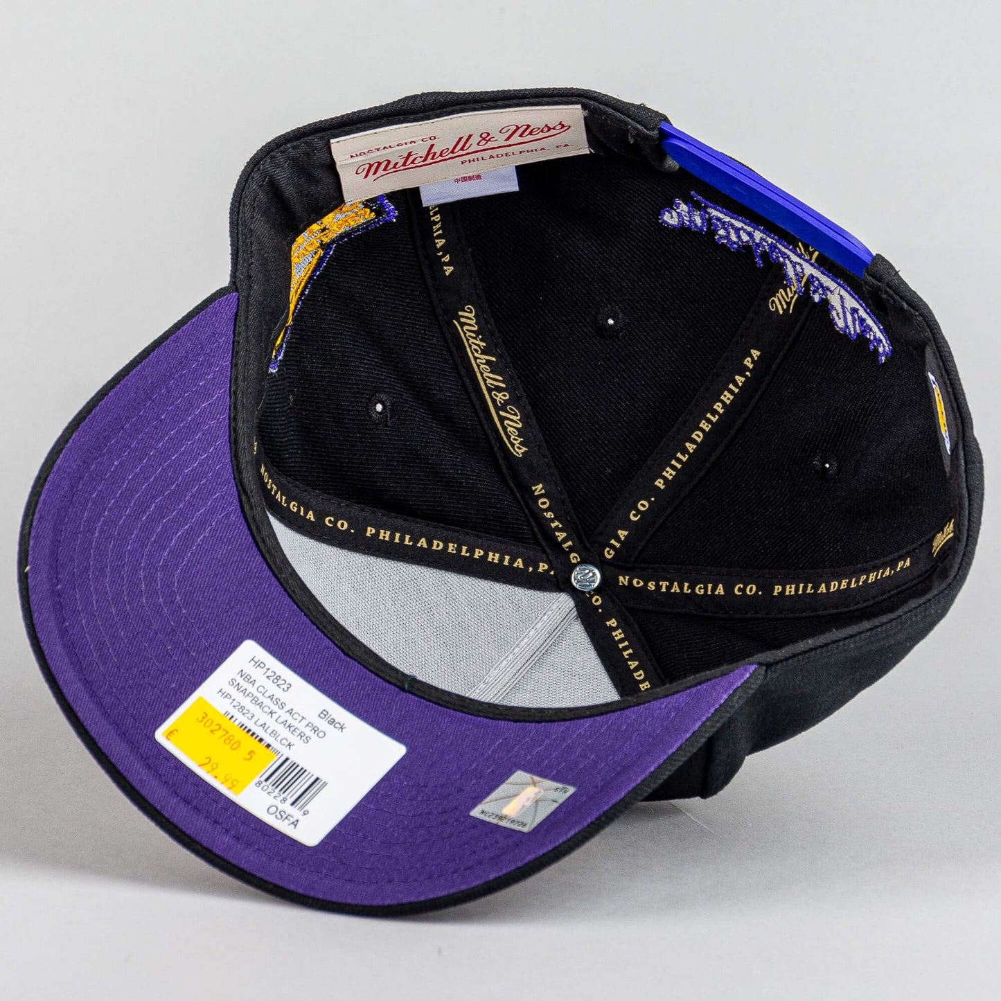 Šiltovka Mitchell & Ness NBA Class Act Pro Snapback Los Angeles Lakers čierna