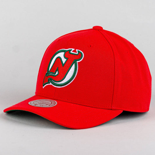 Šiltovka Mitchell & Ness New Jersey Devils Team Ground 2.0 Pro Snapback červená