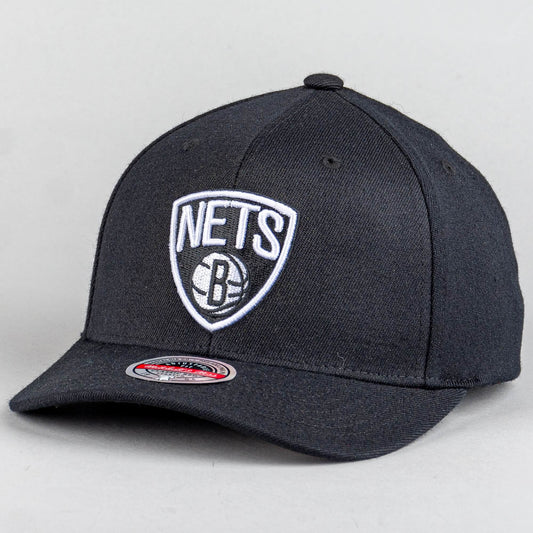 Šiltovka Mitchell & Ness snapback Brooklyn Nets Team Logo High Crown Red čierna