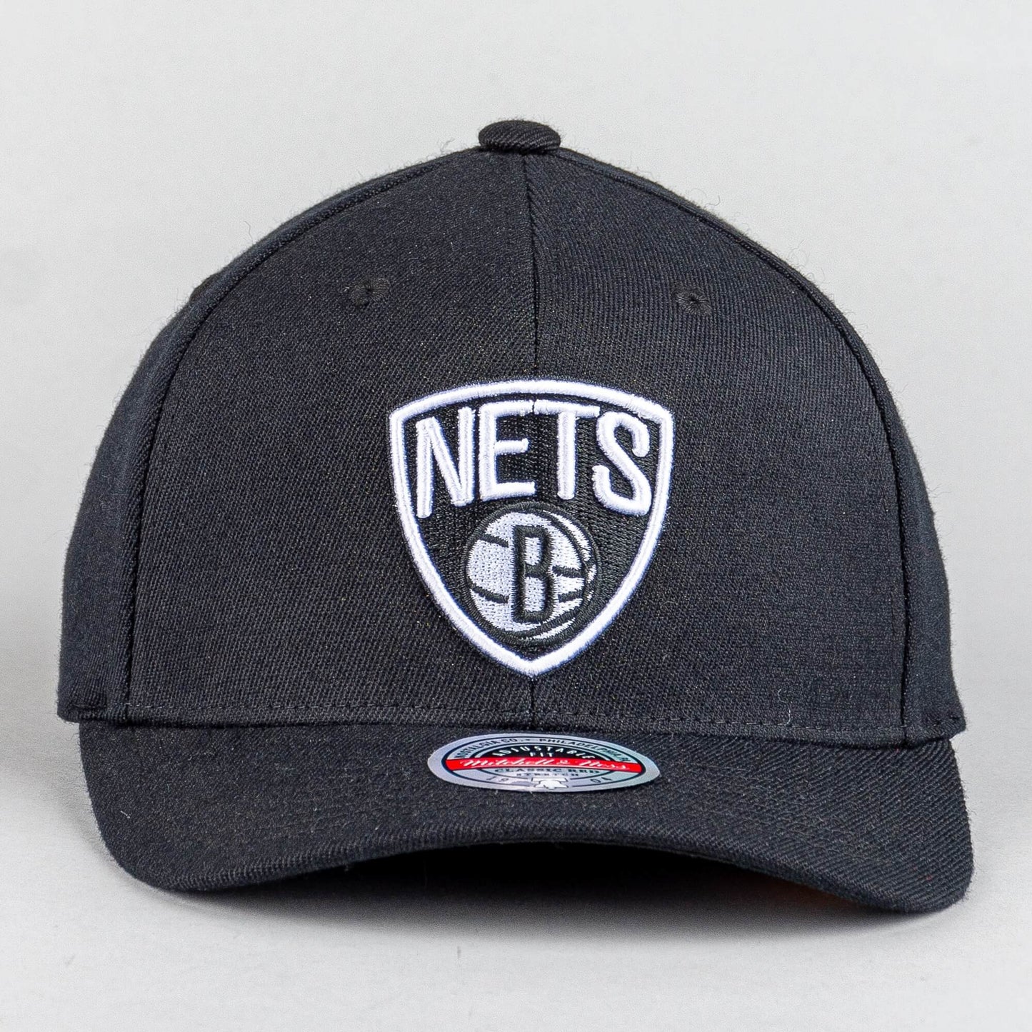 Šiltovka Mitchell & Ness snapback Brooklyn Nets Team Logo High Crown Red čierna