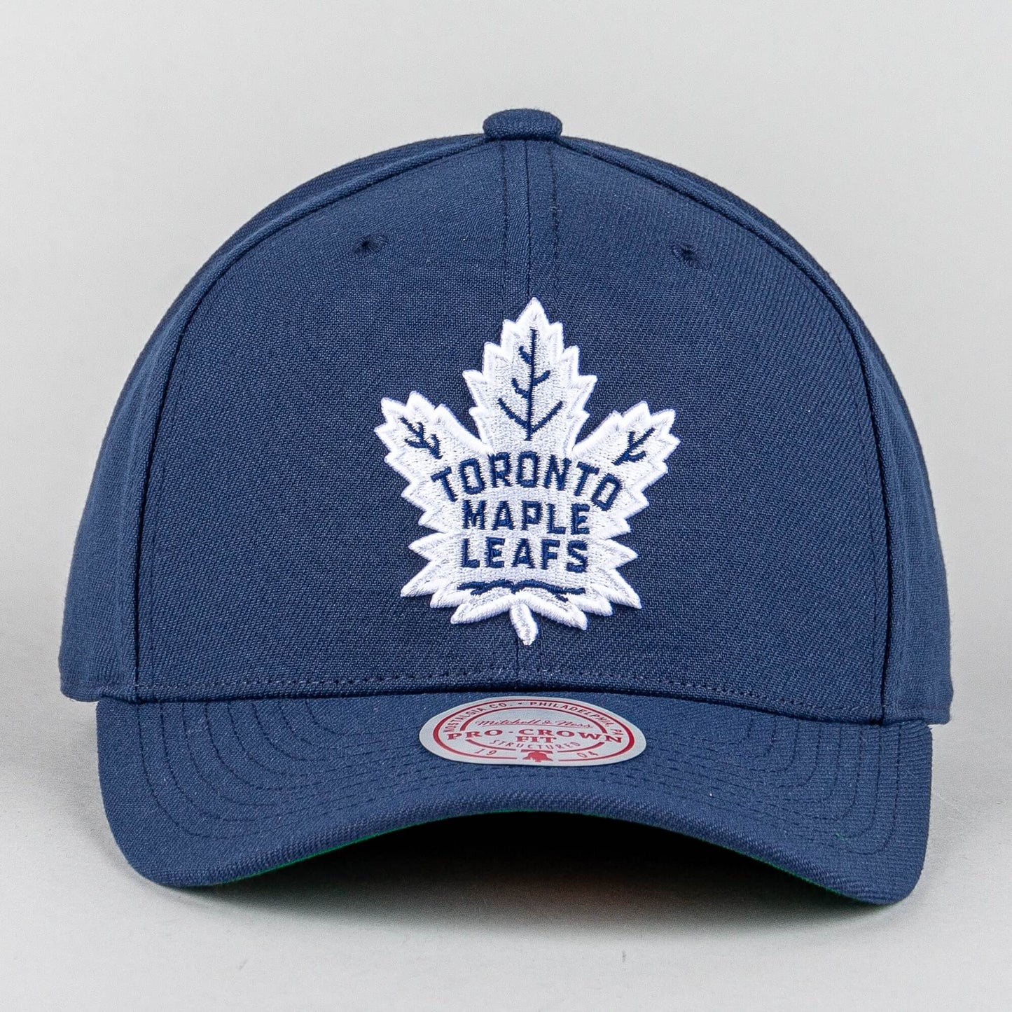 Šiltovka Mitchell & Ness NHL Toronto Maple Leafs Team Ground 2.0 Pro Snapback tmavomodrá