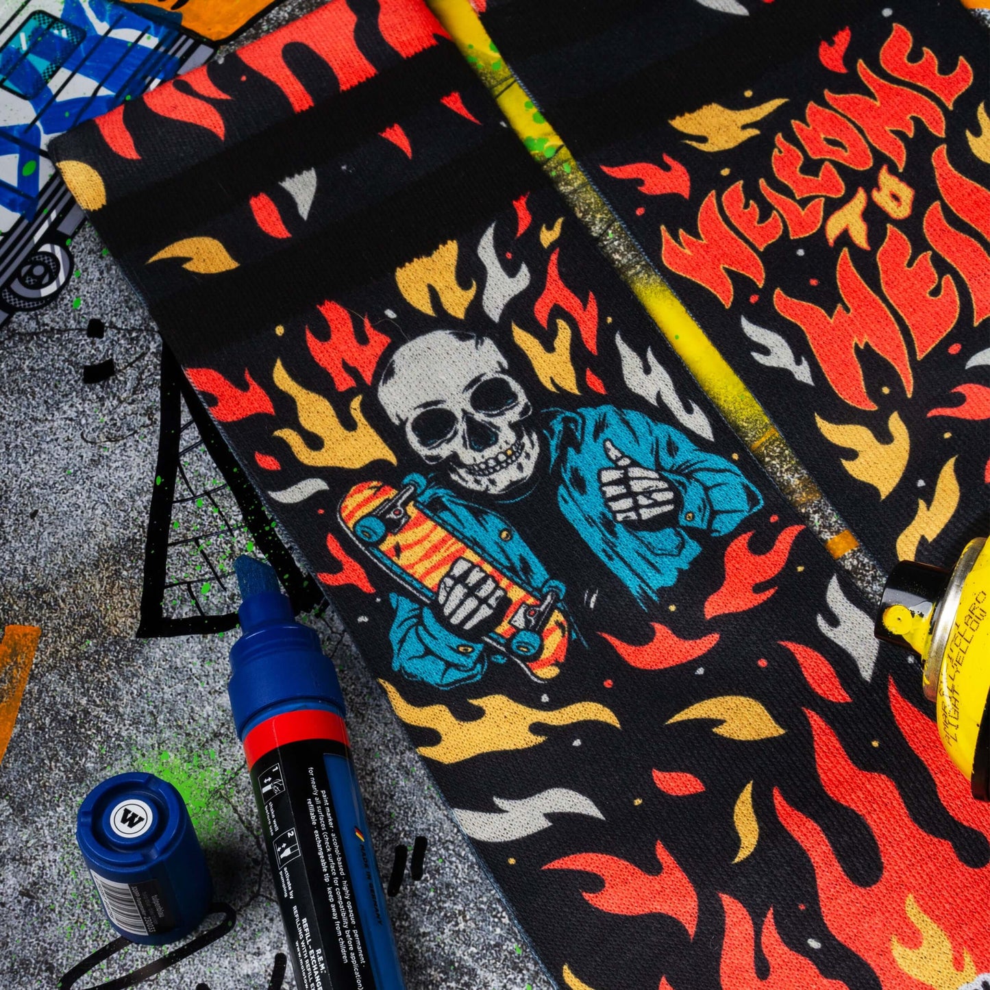 Ponožky American Socks Welcome to Hell - Mid High