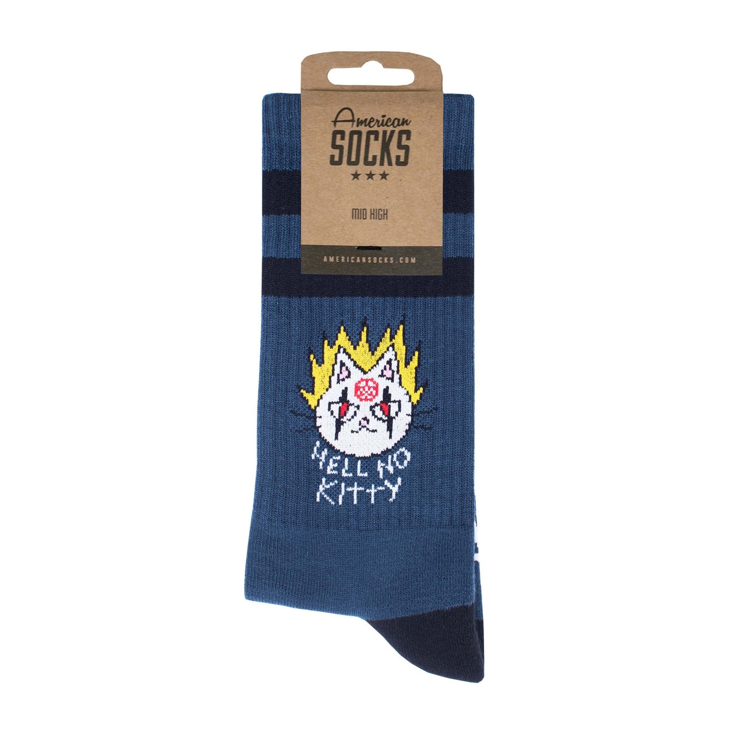Ponožky American Socks Hell no kitty - Mid High