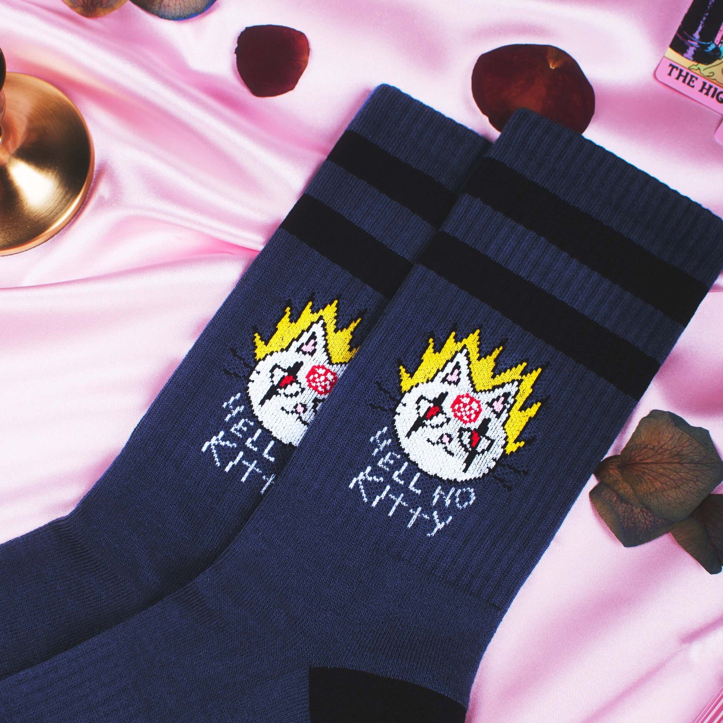 Ponožky American Socks Hell no kitty - Mid High