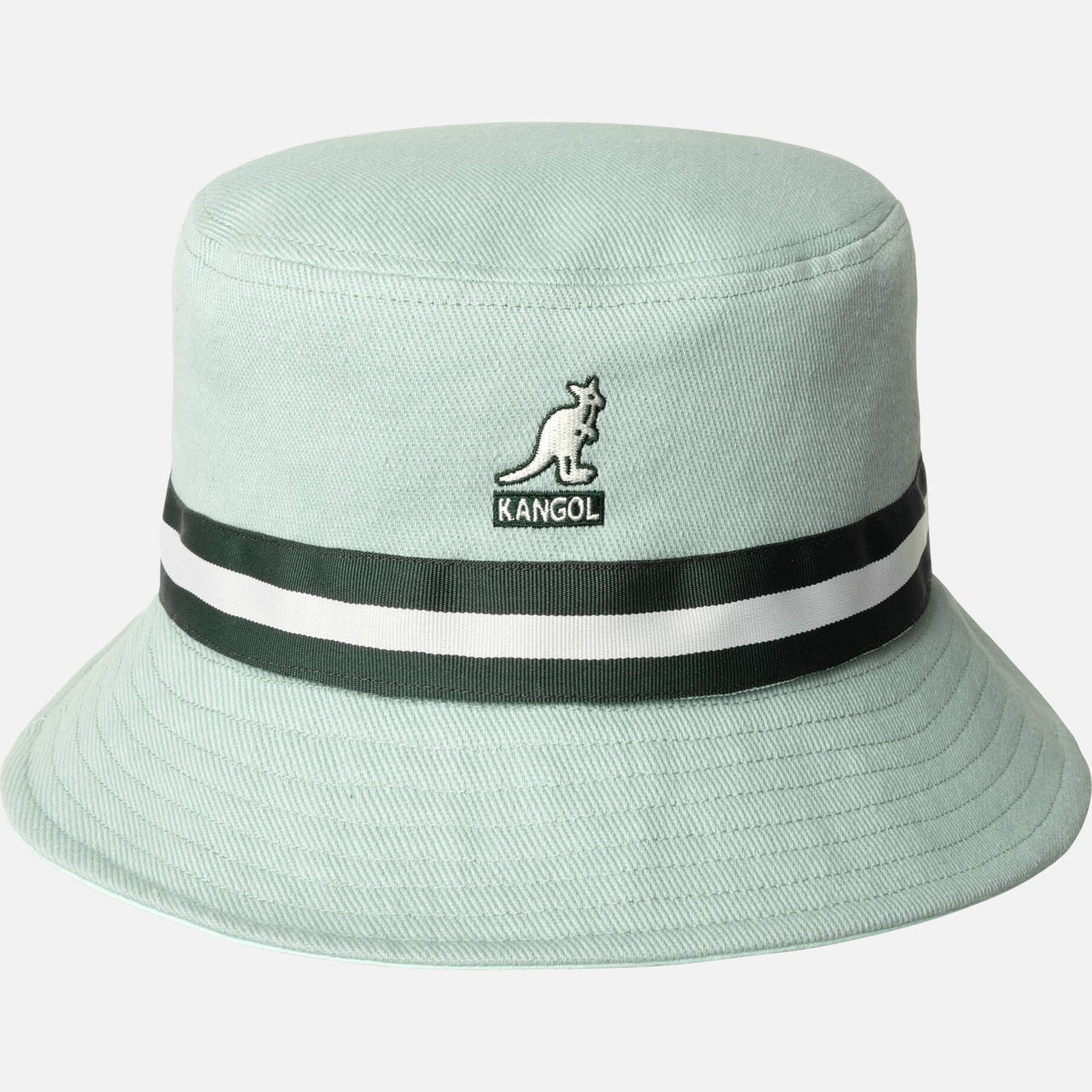Klobúk KANGOL® STRIPE LAHINCH bledo zelený