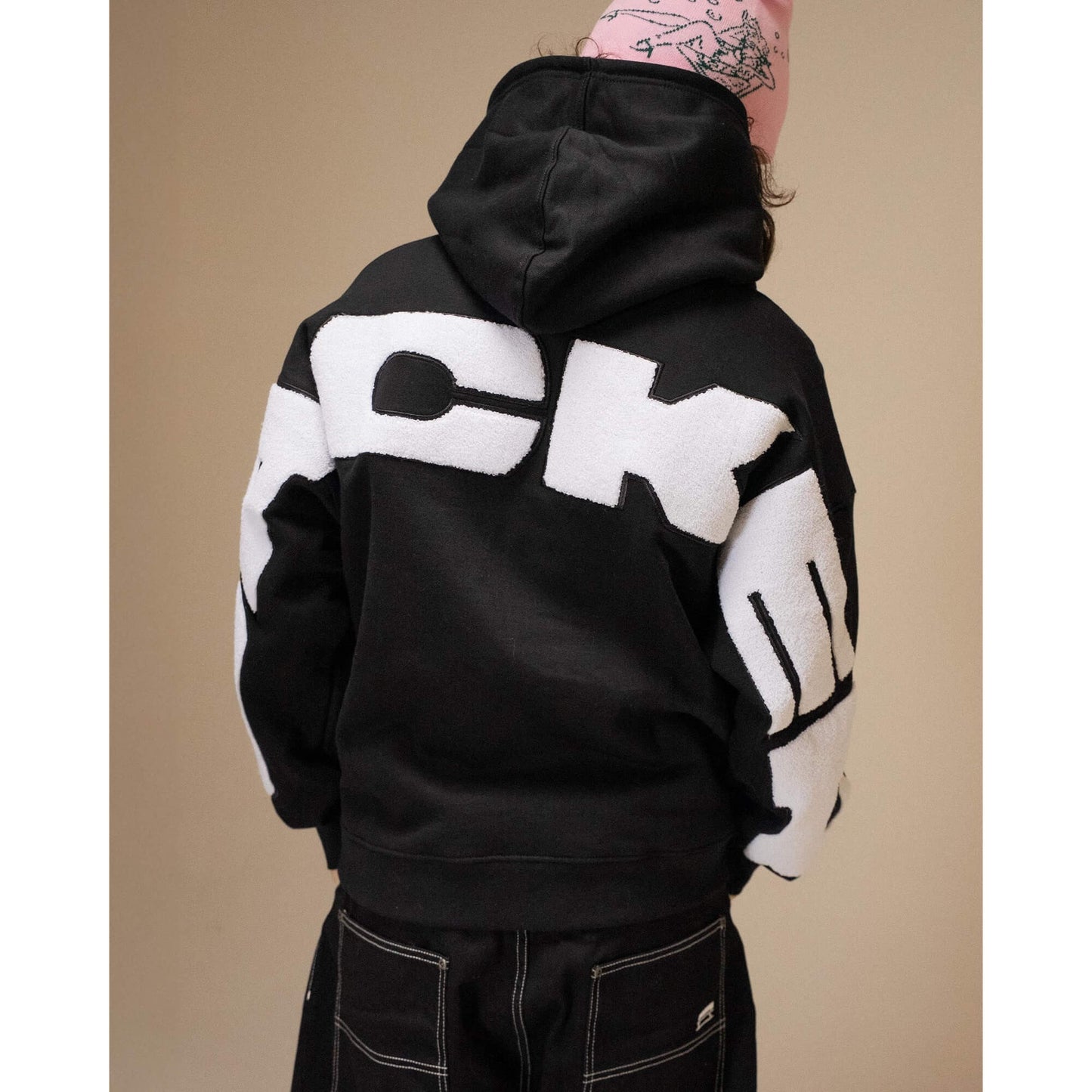 Mikina Jacker Yetorius Hoodie čierna
