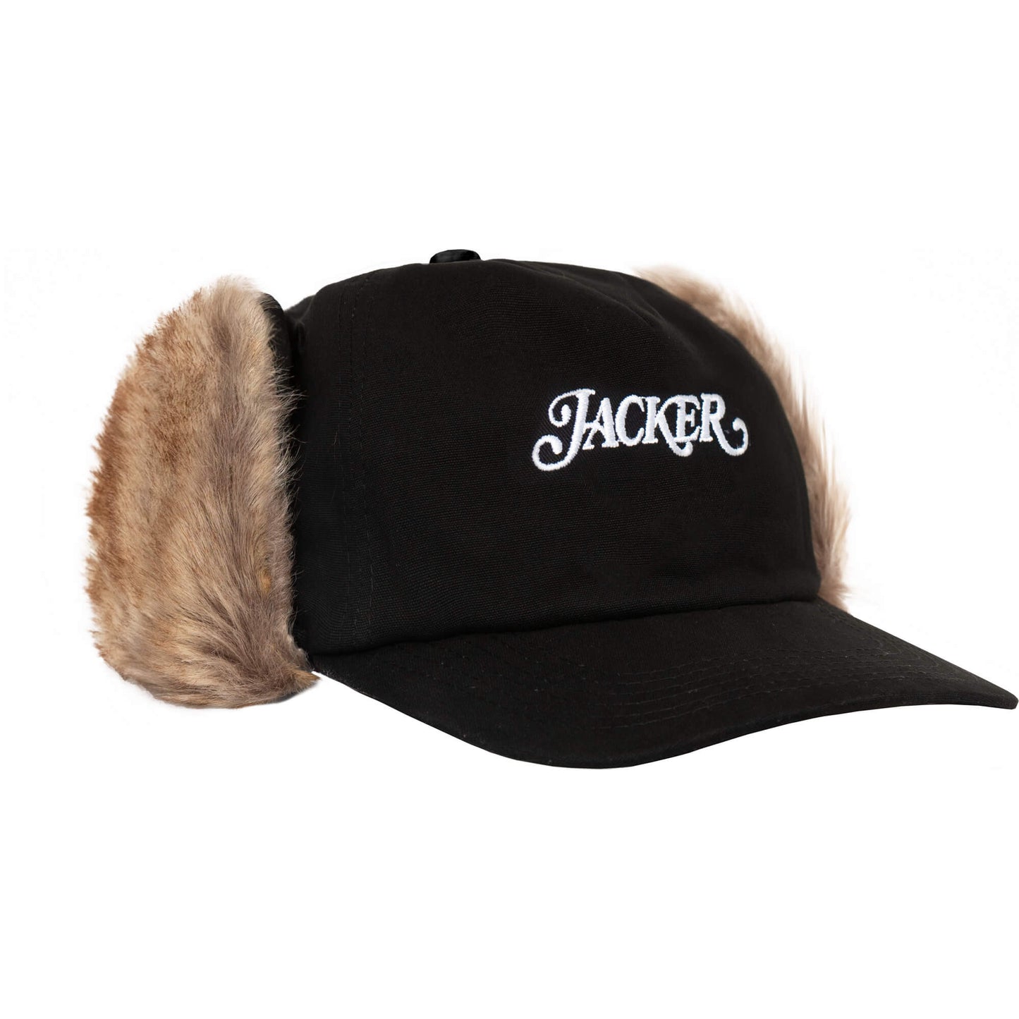 Šiltovka Jacker Classic Flap Ear Snapback 5 panel čierna
