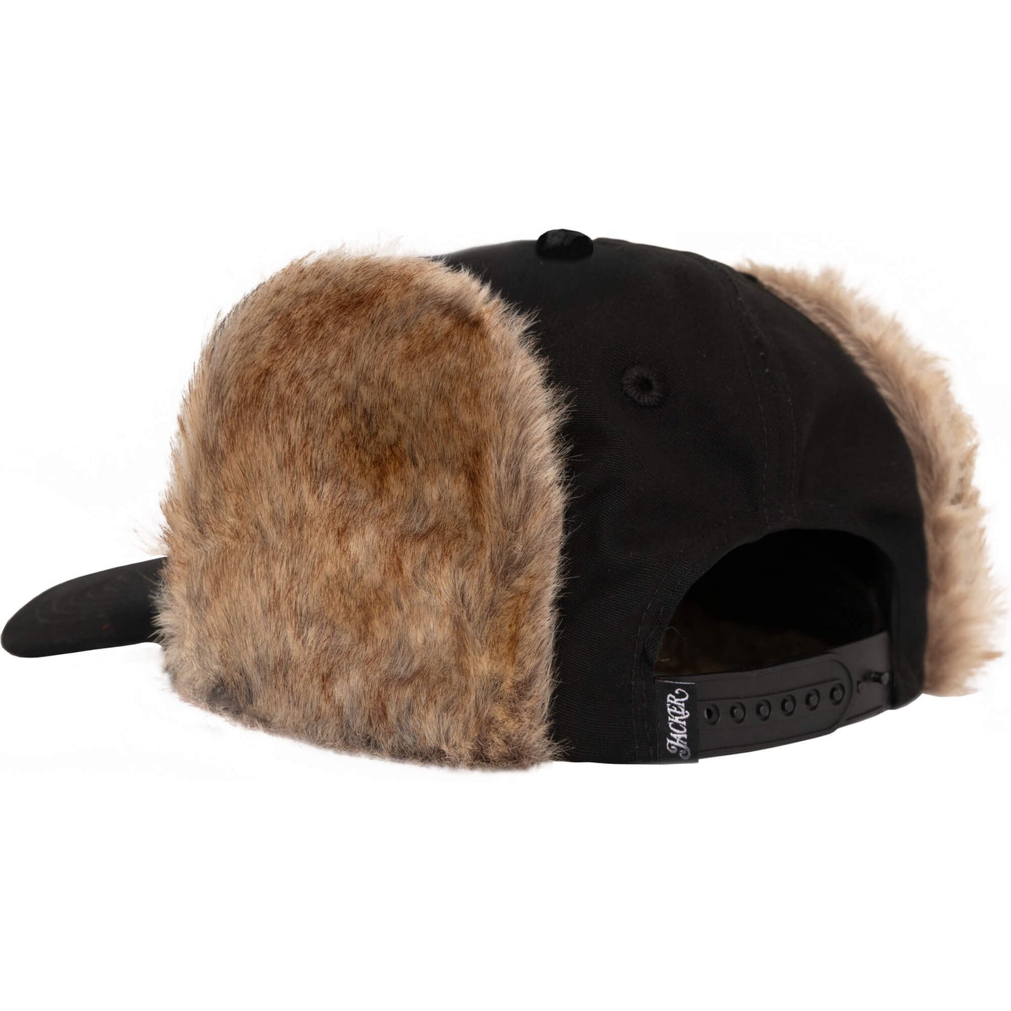 Šiltovka Jacker Classic Flap Ear Snapback 5 panel čierna